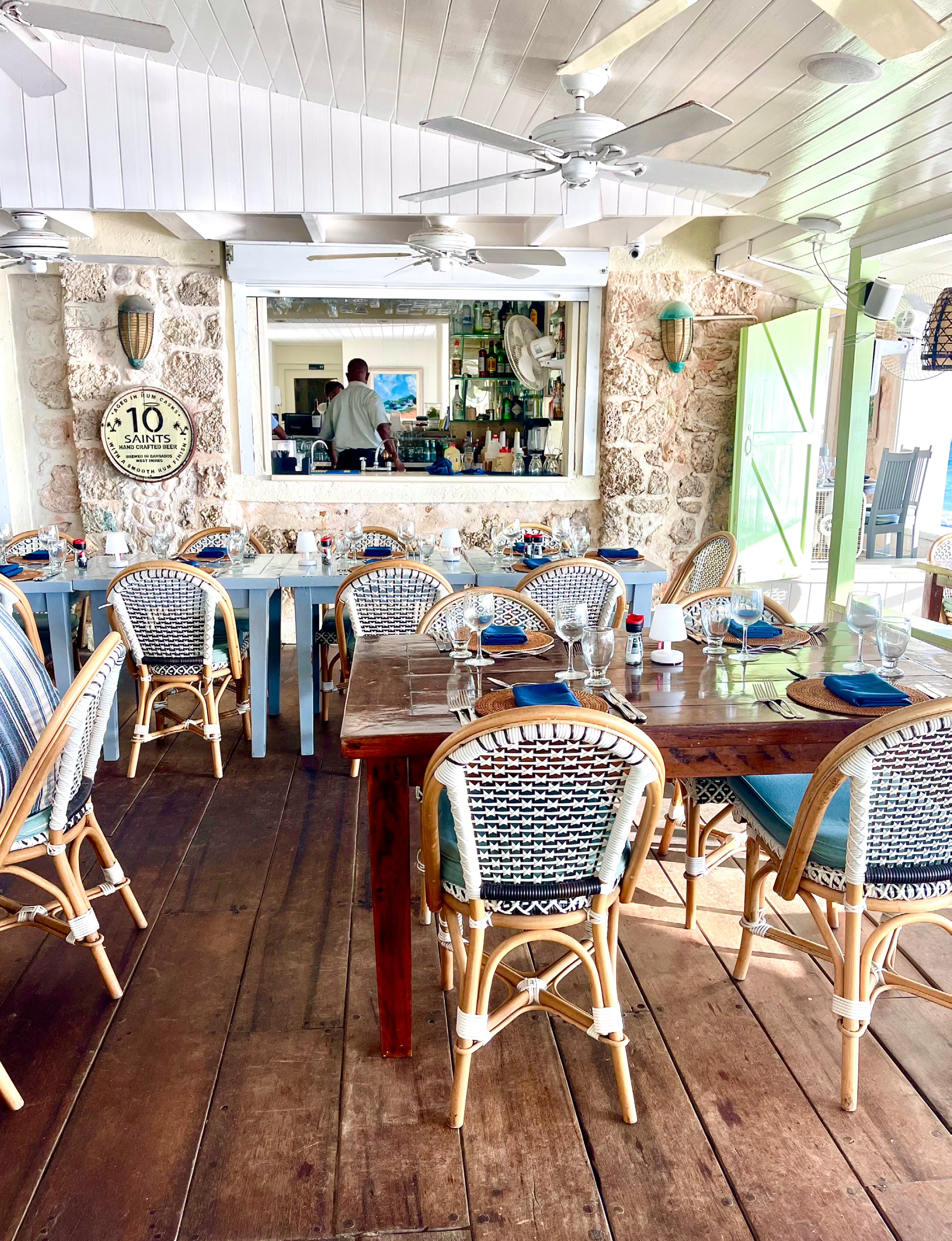 The Fish Pot restaurant in Little Good Harbour Barbados