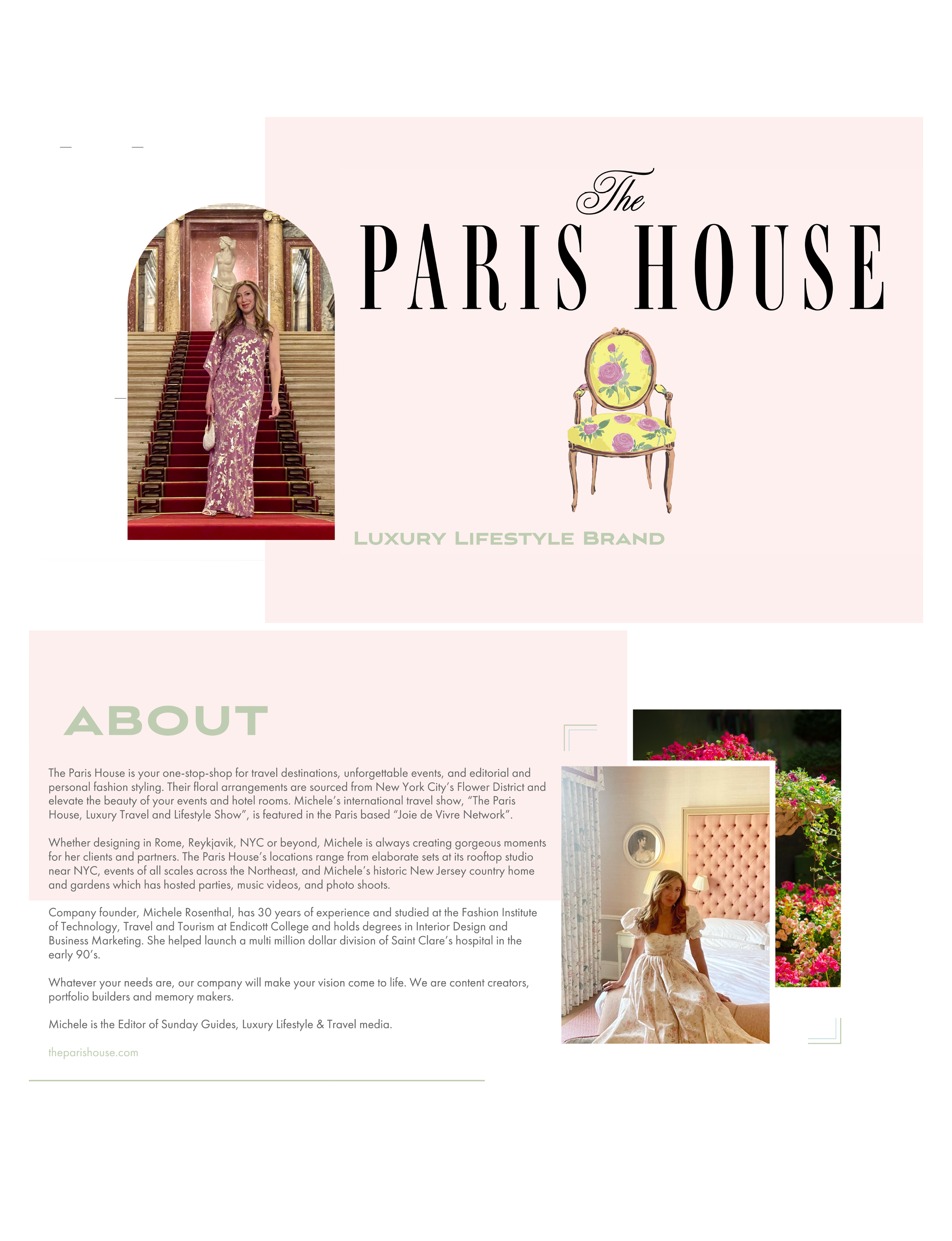 About The Paris House luxury lifestyle brand