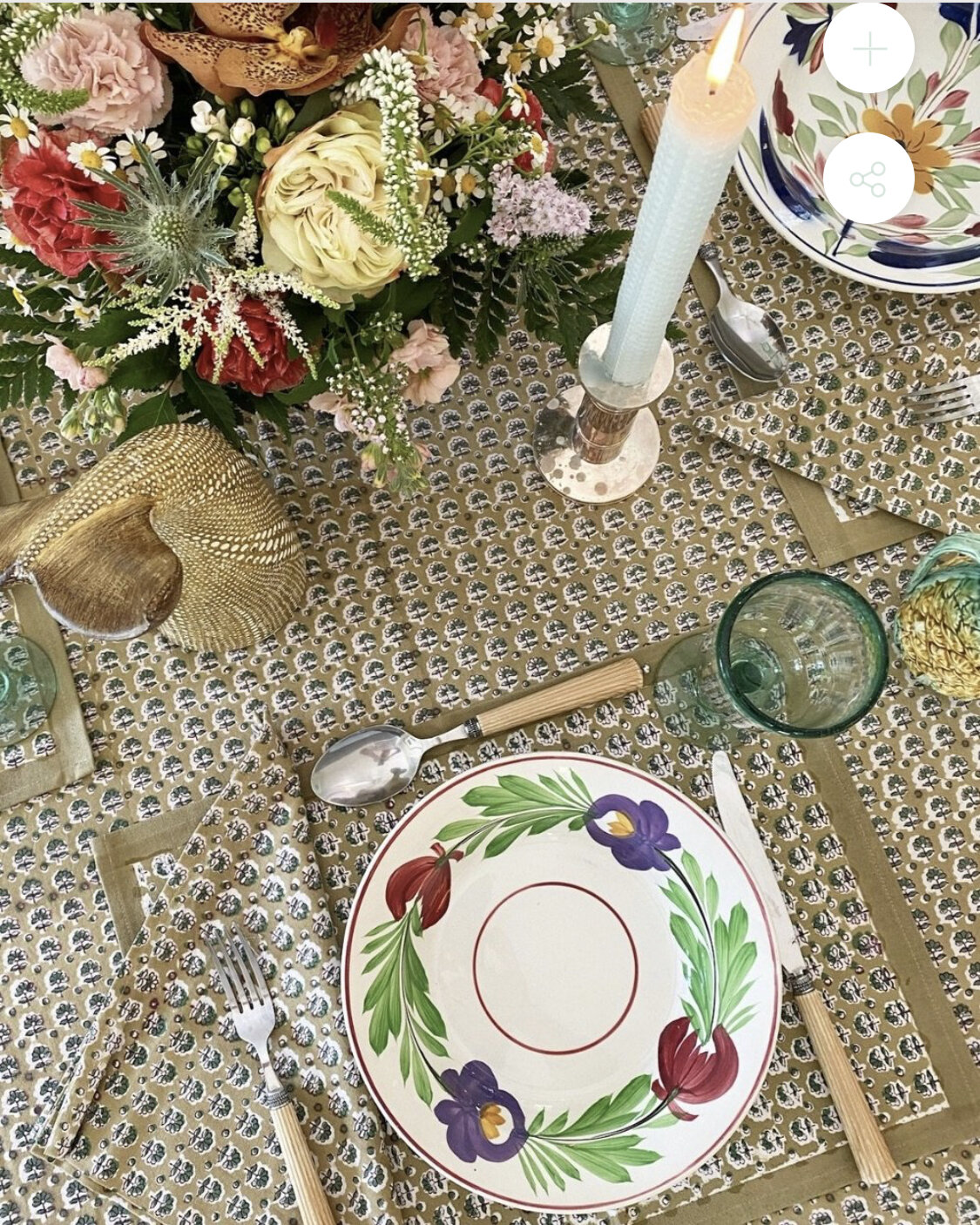 Butternut Beige Tablecloth