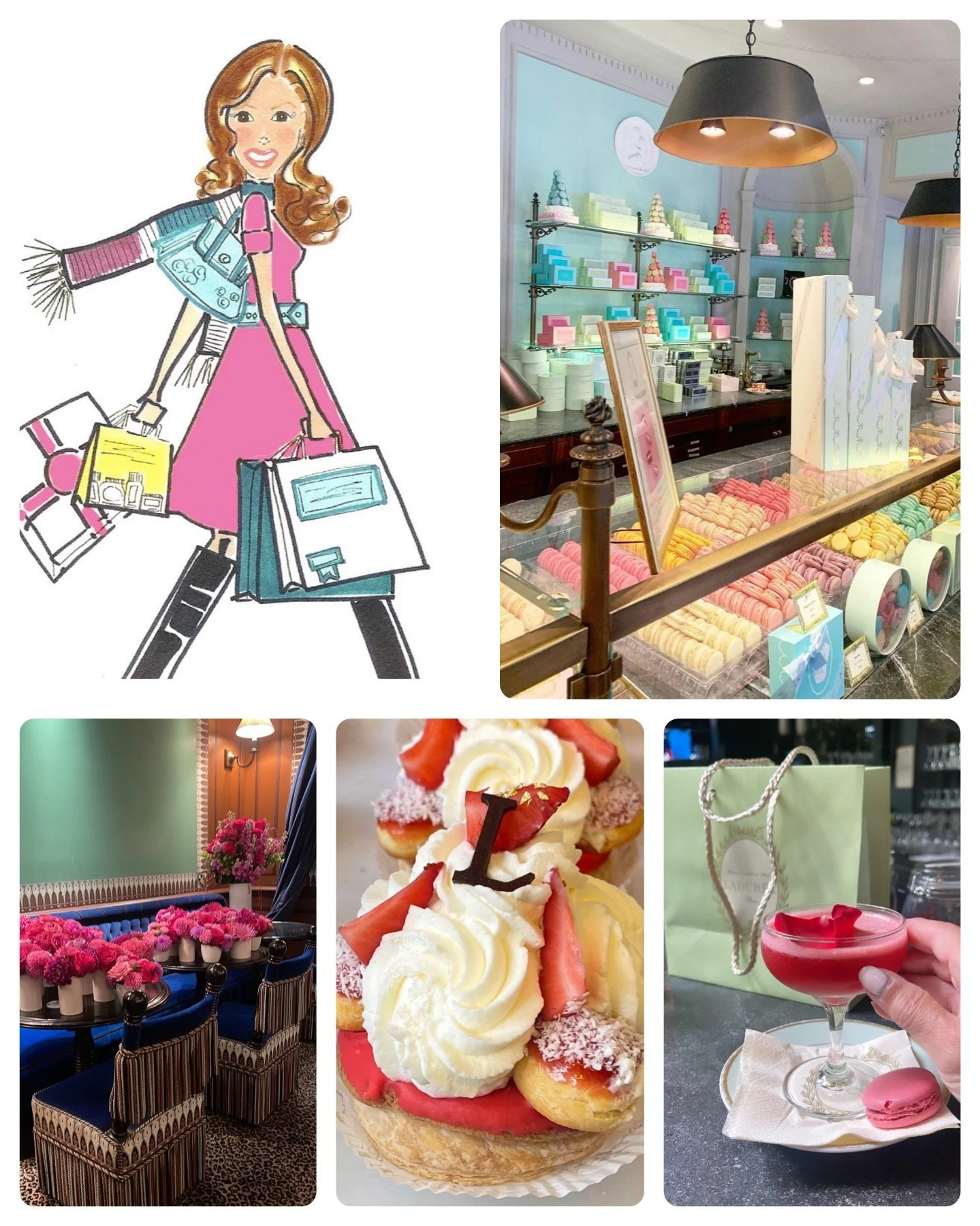 A Fashionable Luncheon Laduree Soho Gardens - September 17th