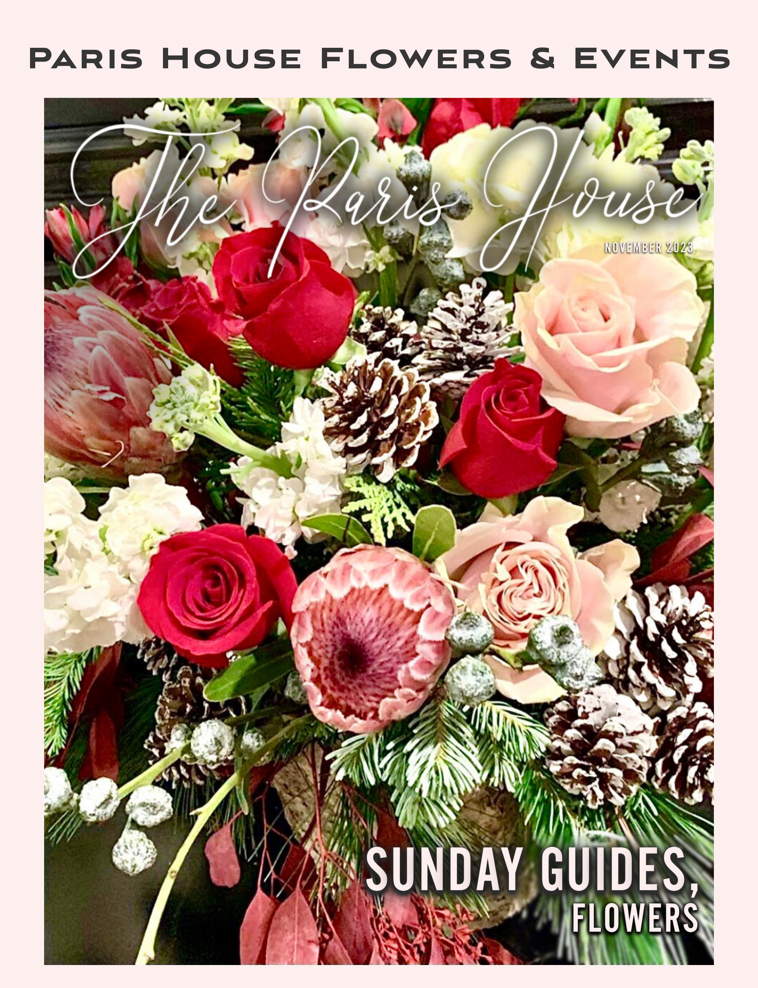 Paris House Floral Design — Sunday Guides Winter 2026 by The Paris House