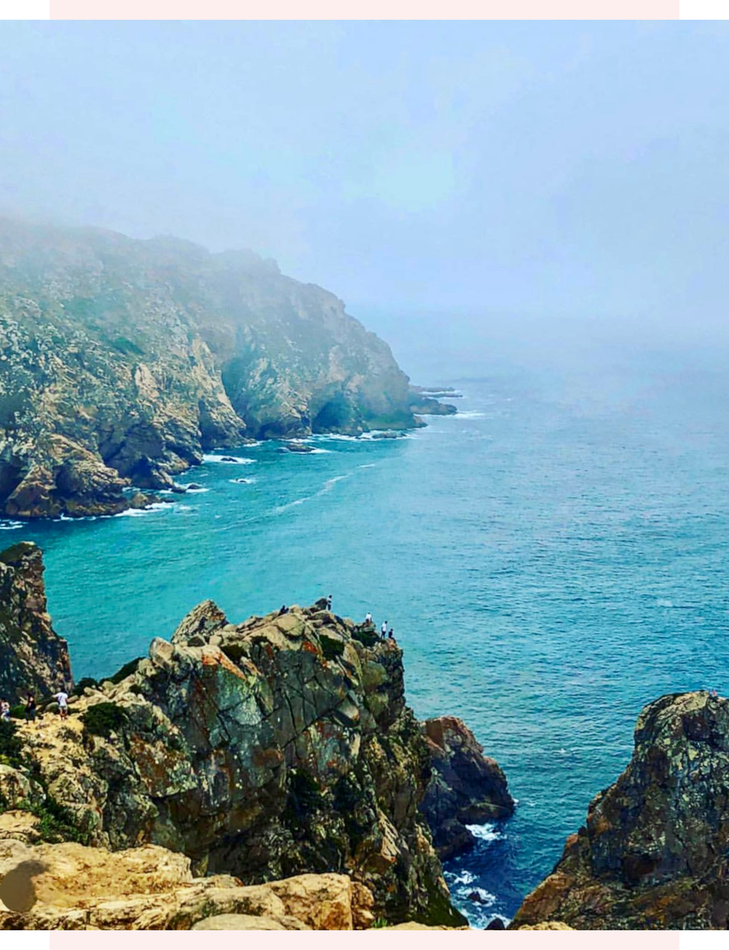 Cabo da Roca in Portugal featuring rugged cliffs overlooking the Atlantic Ocean