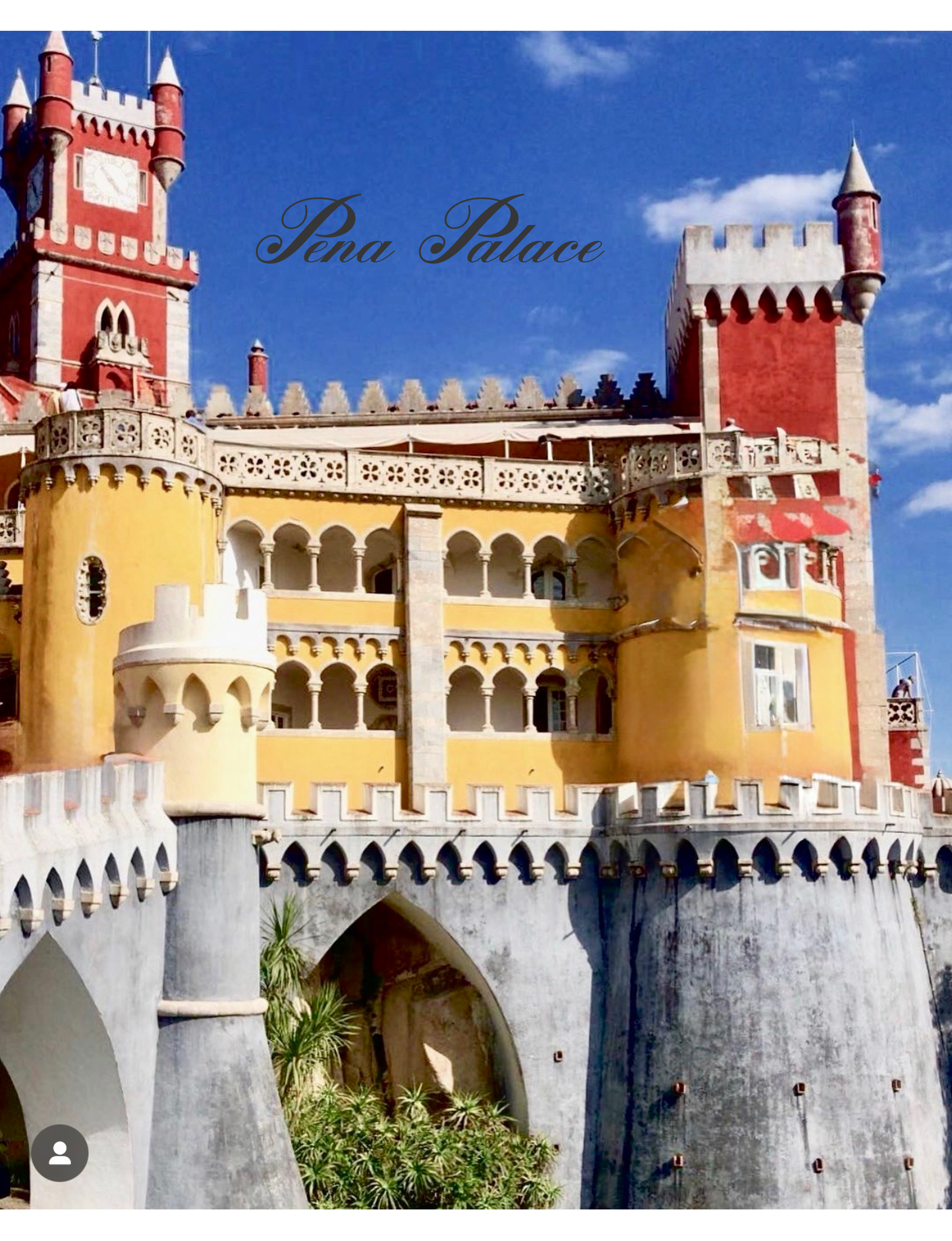 Pena Palace in Sintra Portugal