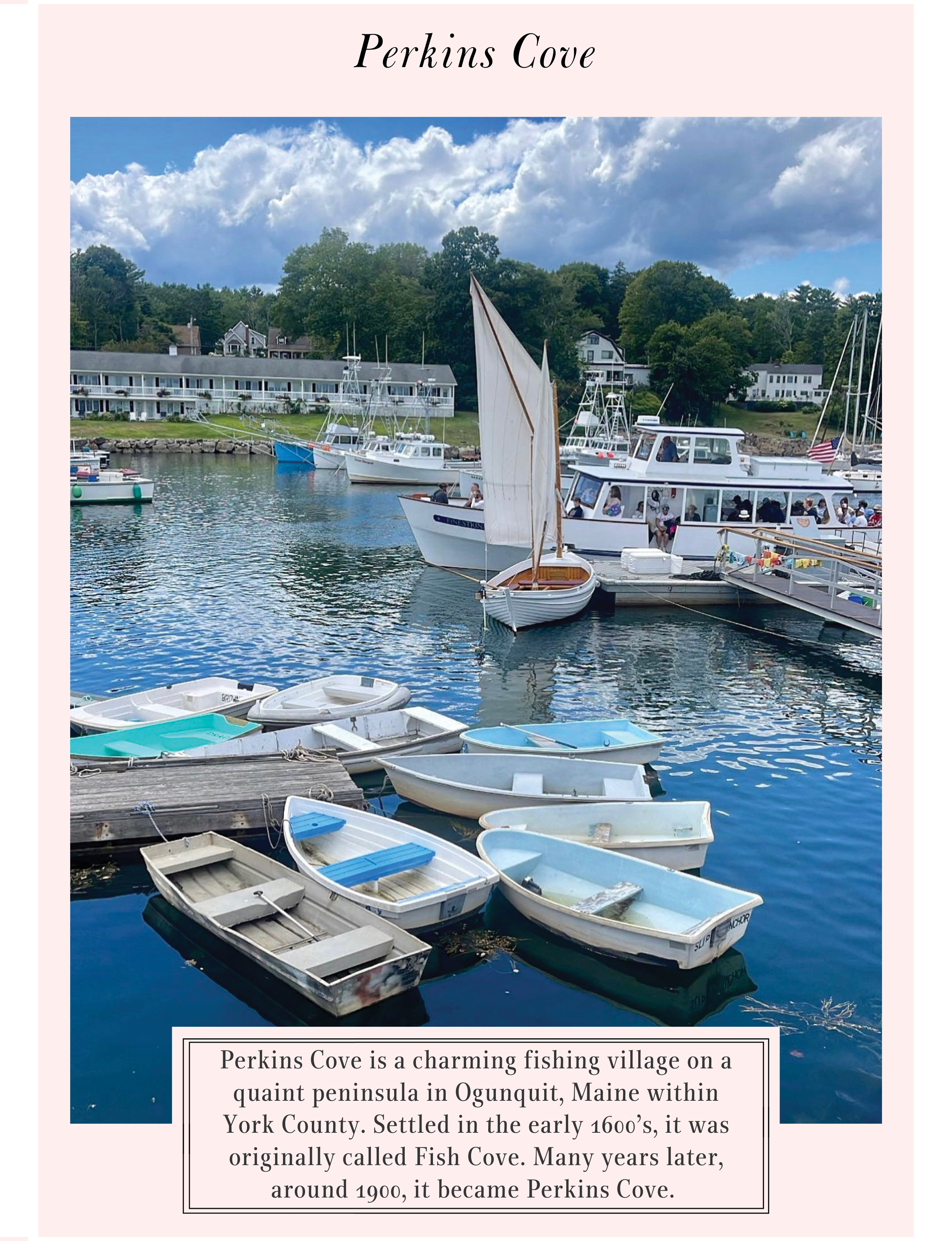 Coastal Maine Travel Guide: Kennebunkport, Perkins Cove, and Portland — Sunday Guides Summer 2026 by The Paris House
