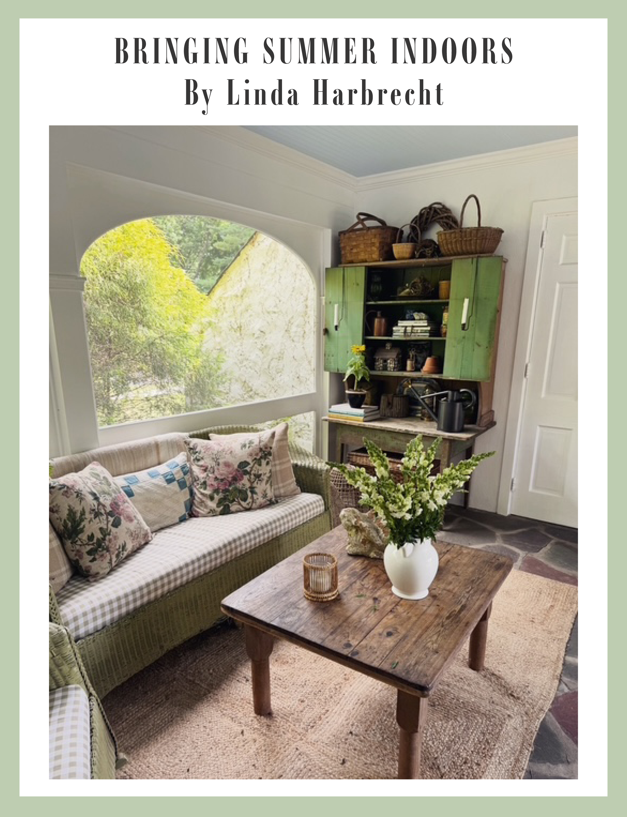 Summer Home Decorating Ideas Inspired by Nature and Coastal Living — Sunday Guides Summer 2026 by The Paris House