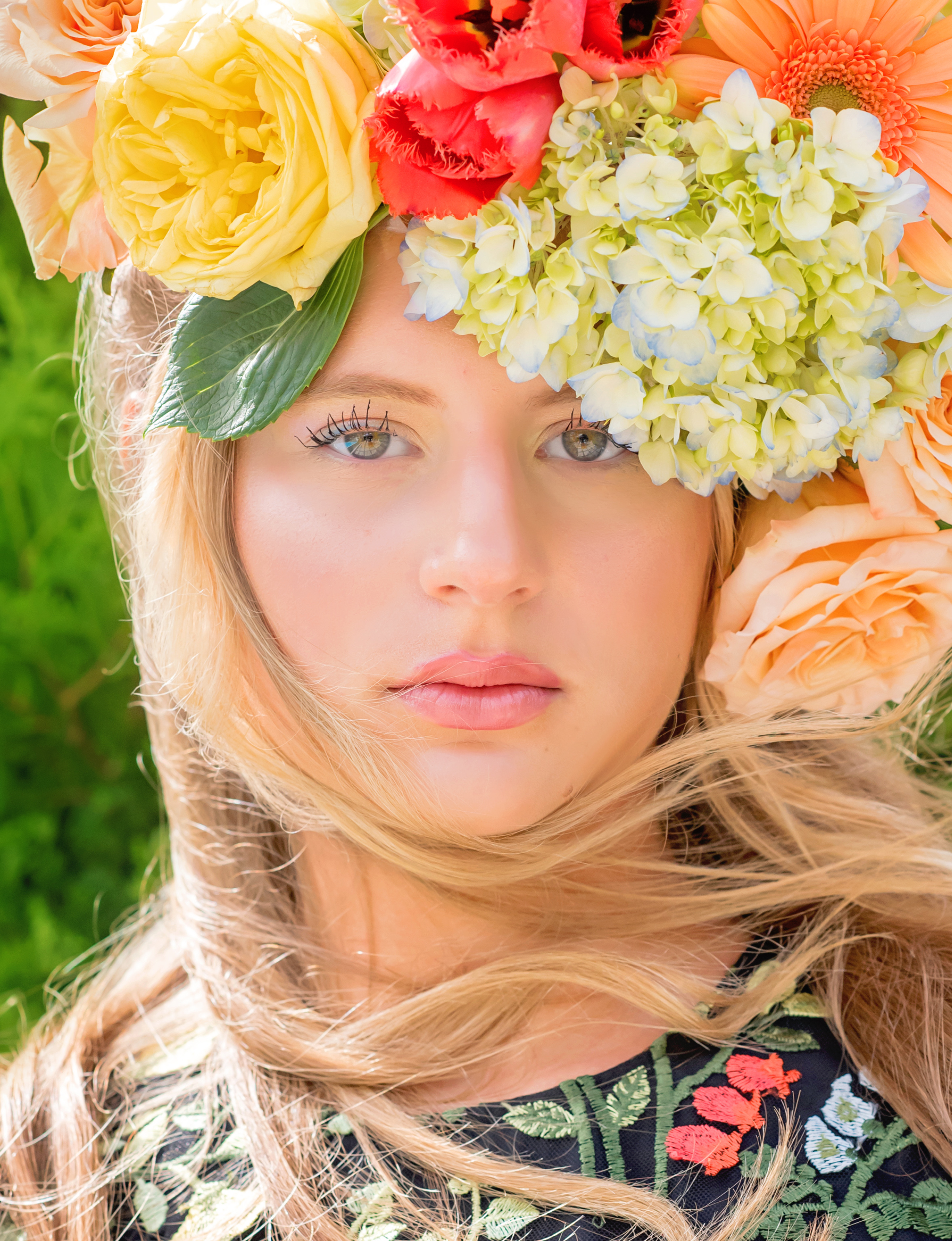 Spring Fashion Editorial in The Paris House Gardens