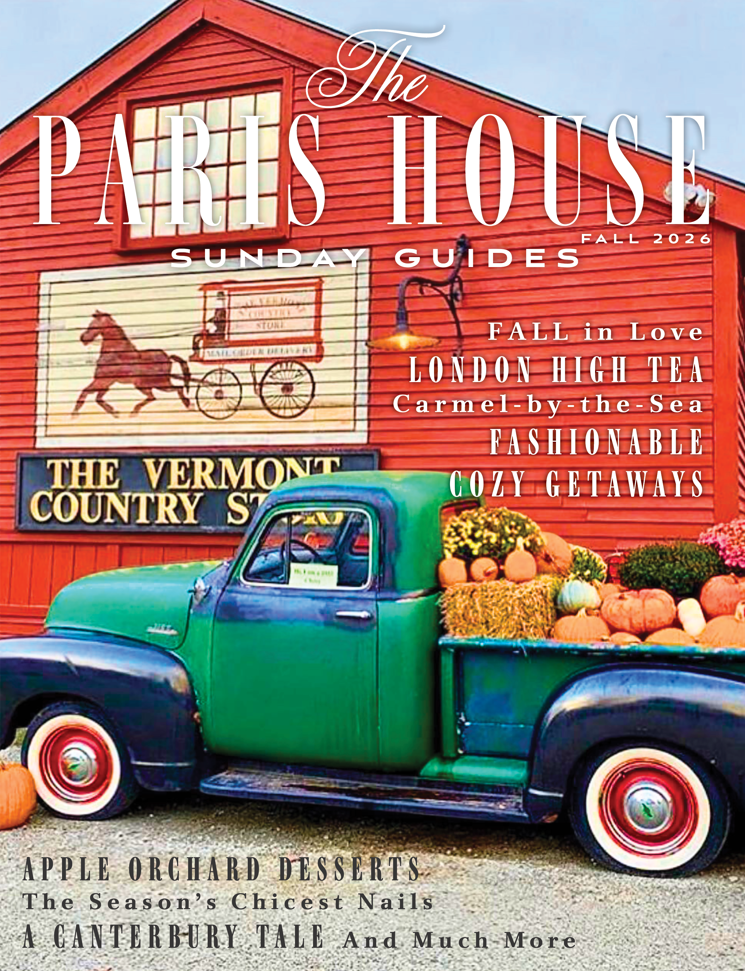 Fall 2026: Comporta, Carmel &amp; Big Sur Luxury Travel &amp; Fashion — Sunday Guides Fall 2026 by The Paris House