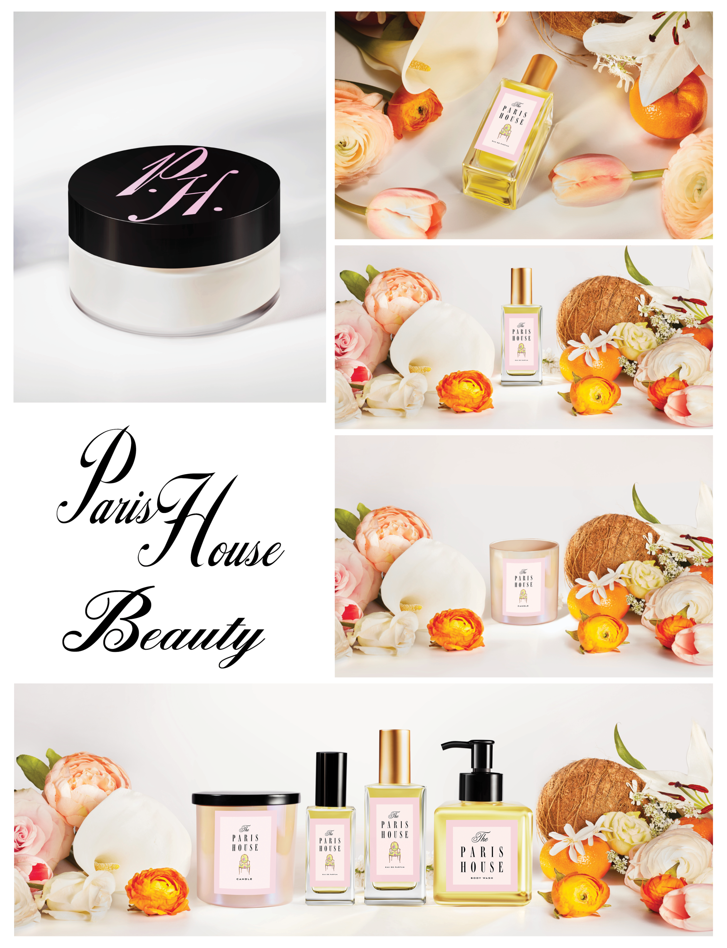Paris House Beauty perfume and candle