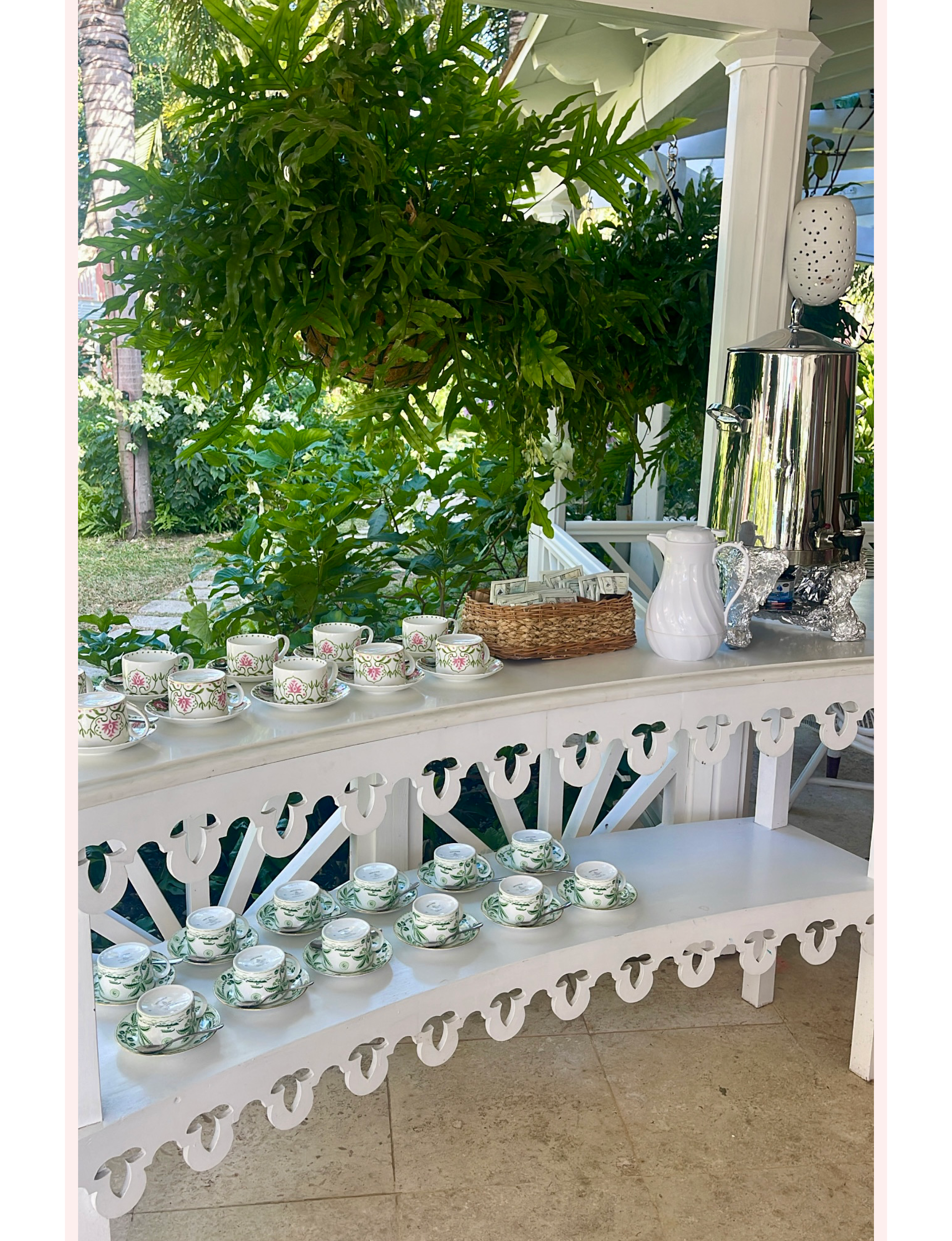 Cobblers Cove Barbados tea