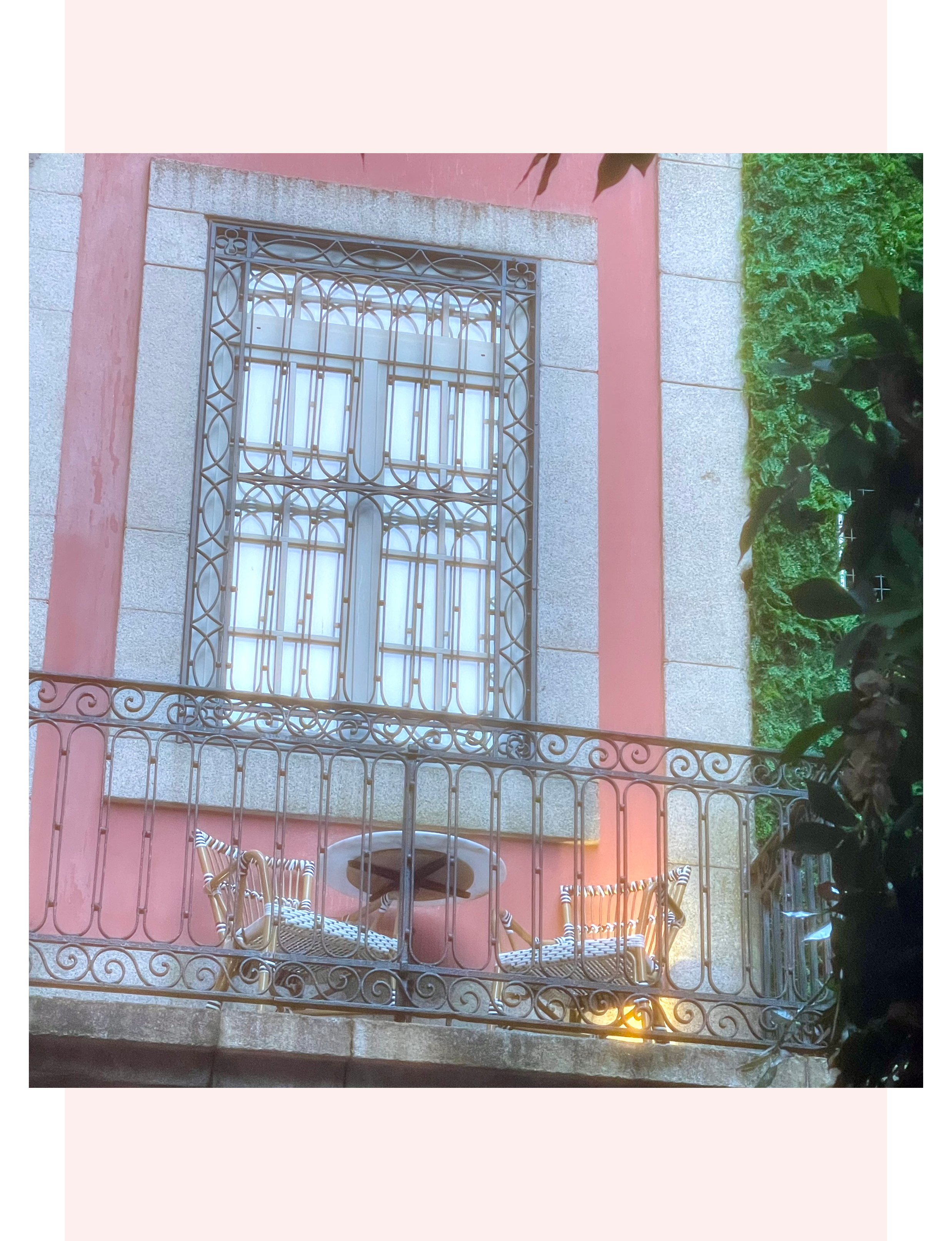 Torel Palace Porto balcony