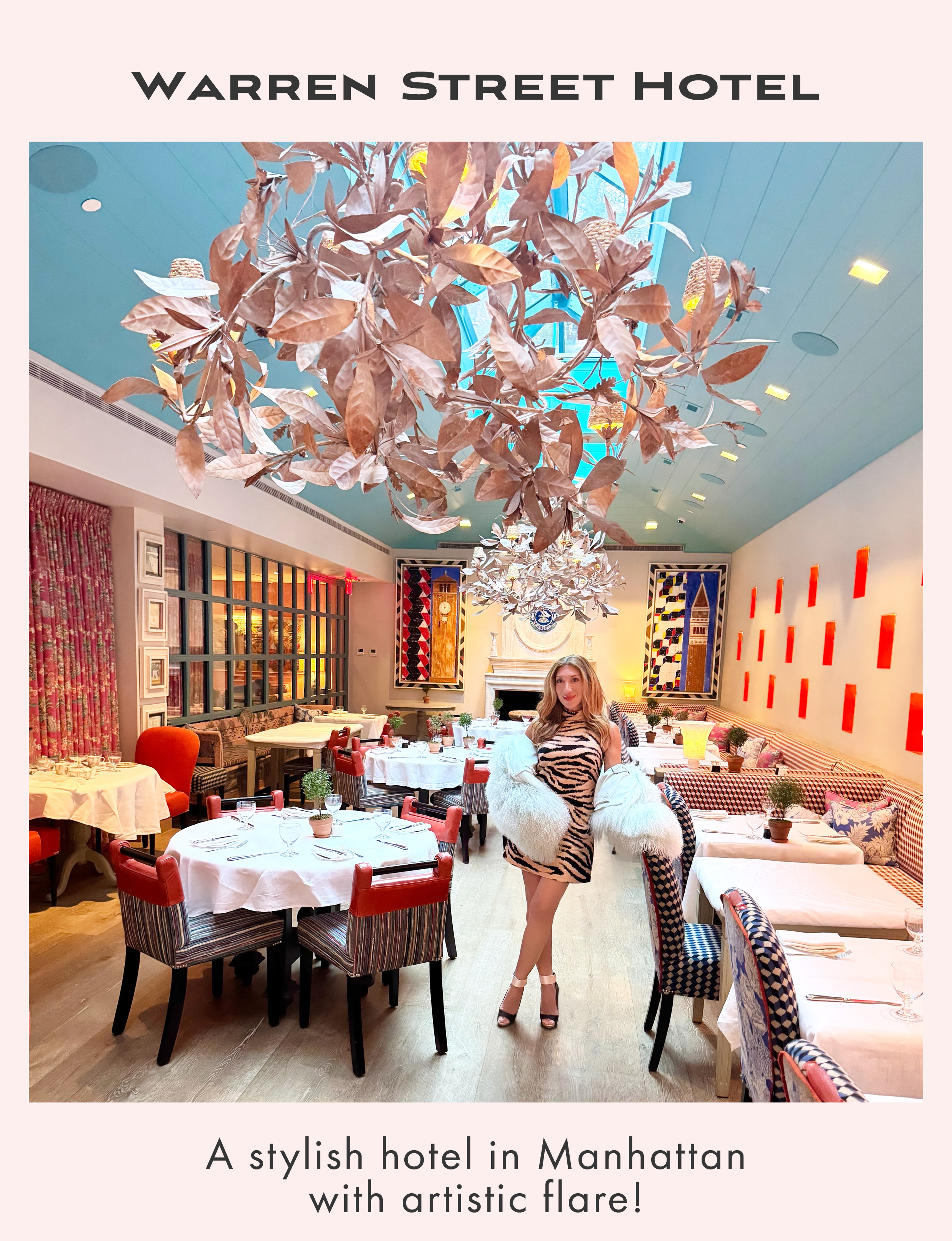 Interior of Warren Street Hotel with Michele Rosenthal