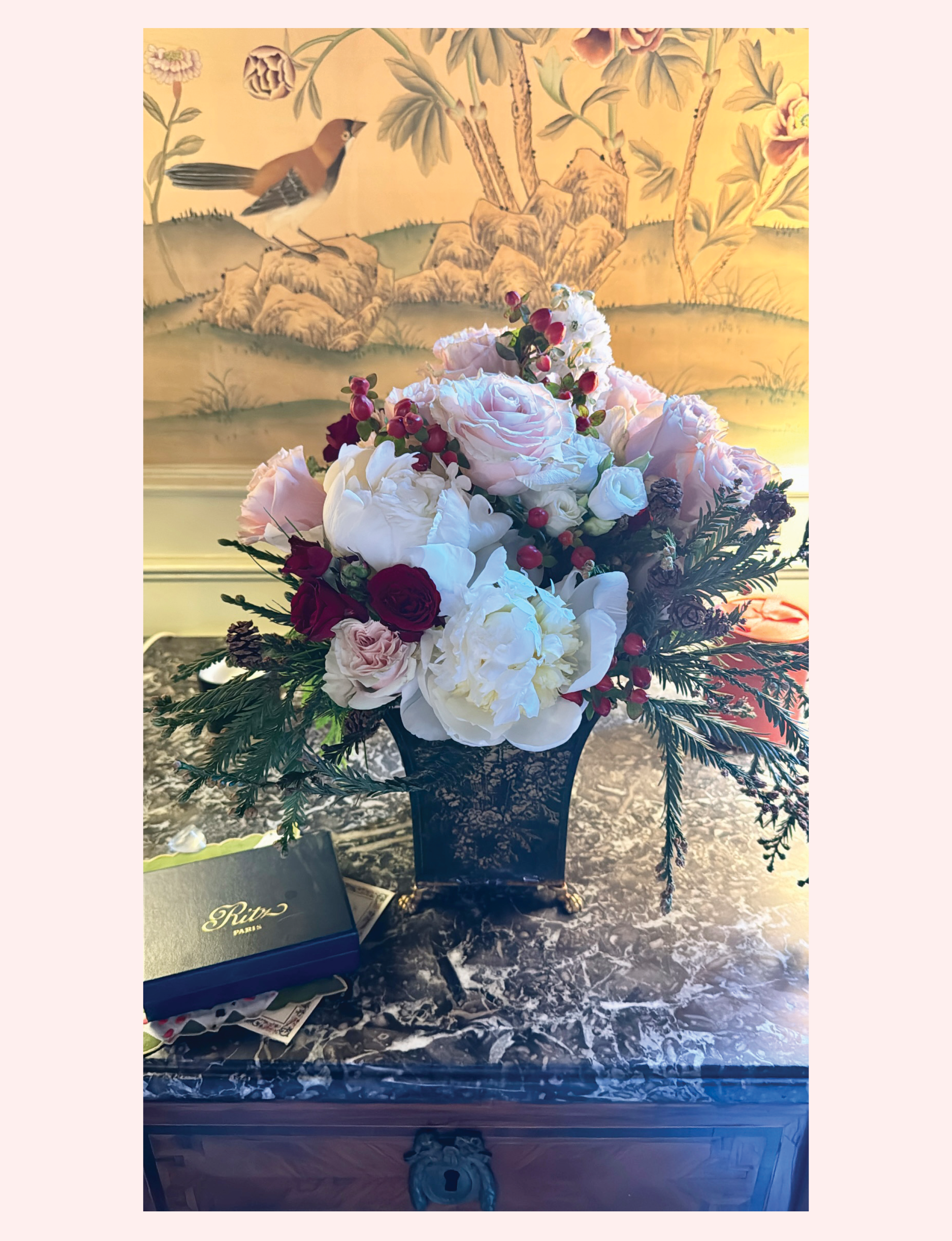 luxury floral arrangement centerpiece