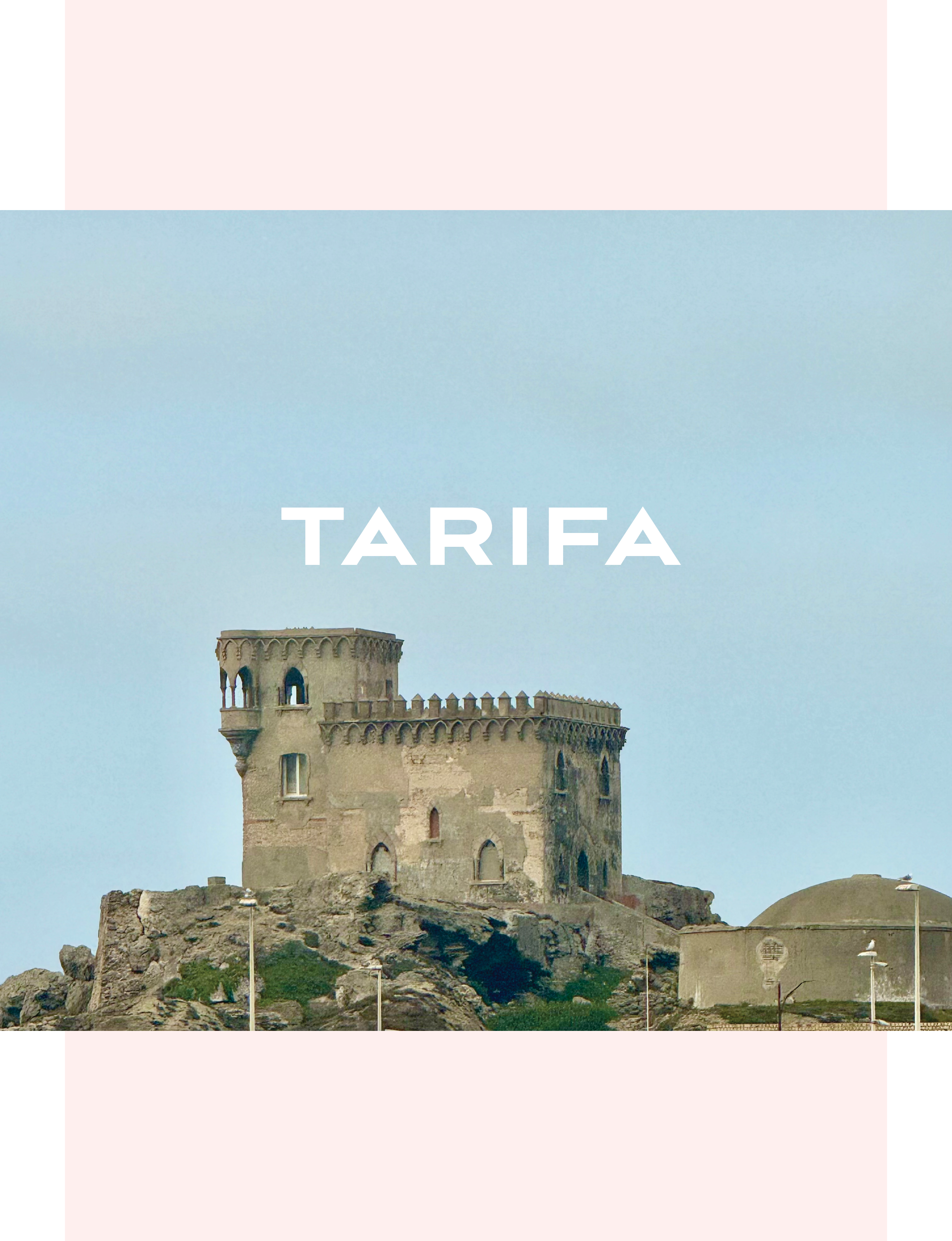 Tarifa historic architecture in Spain