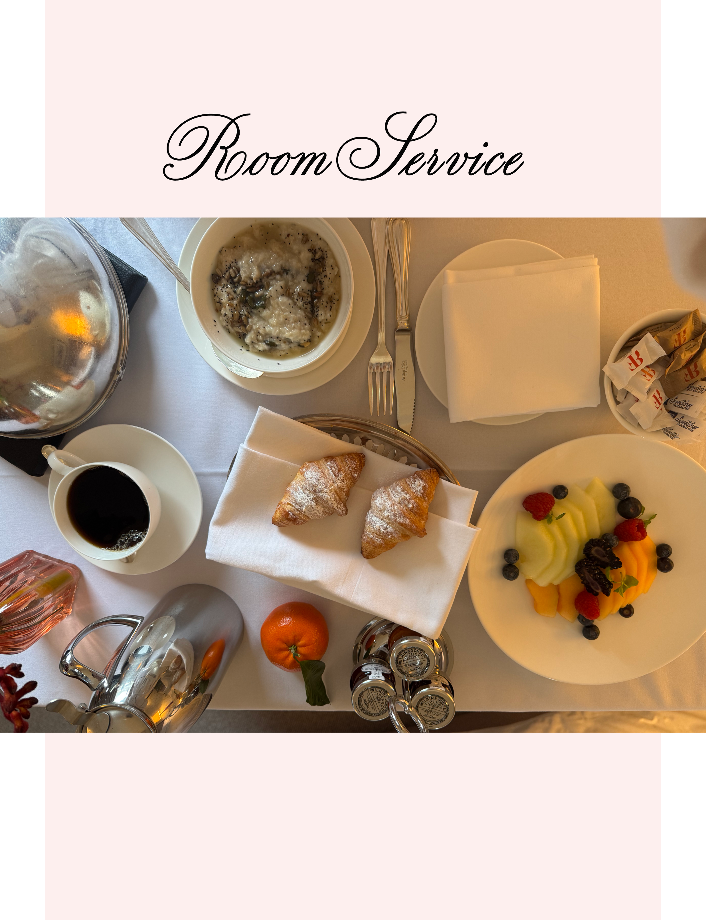 Edinburgh, Scotland hotel room service