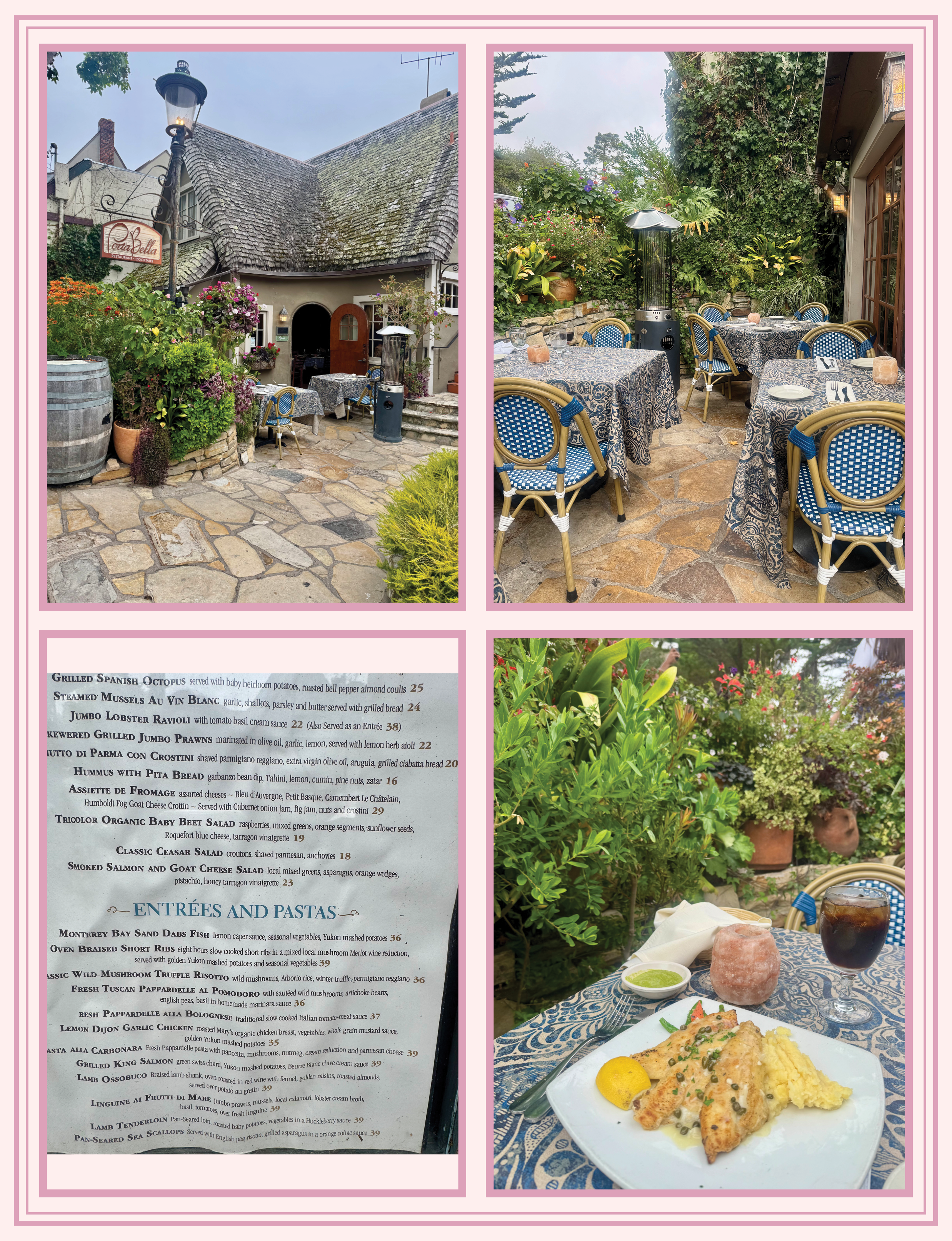 Portabella restaurant in Carmel-by-the-Sea.