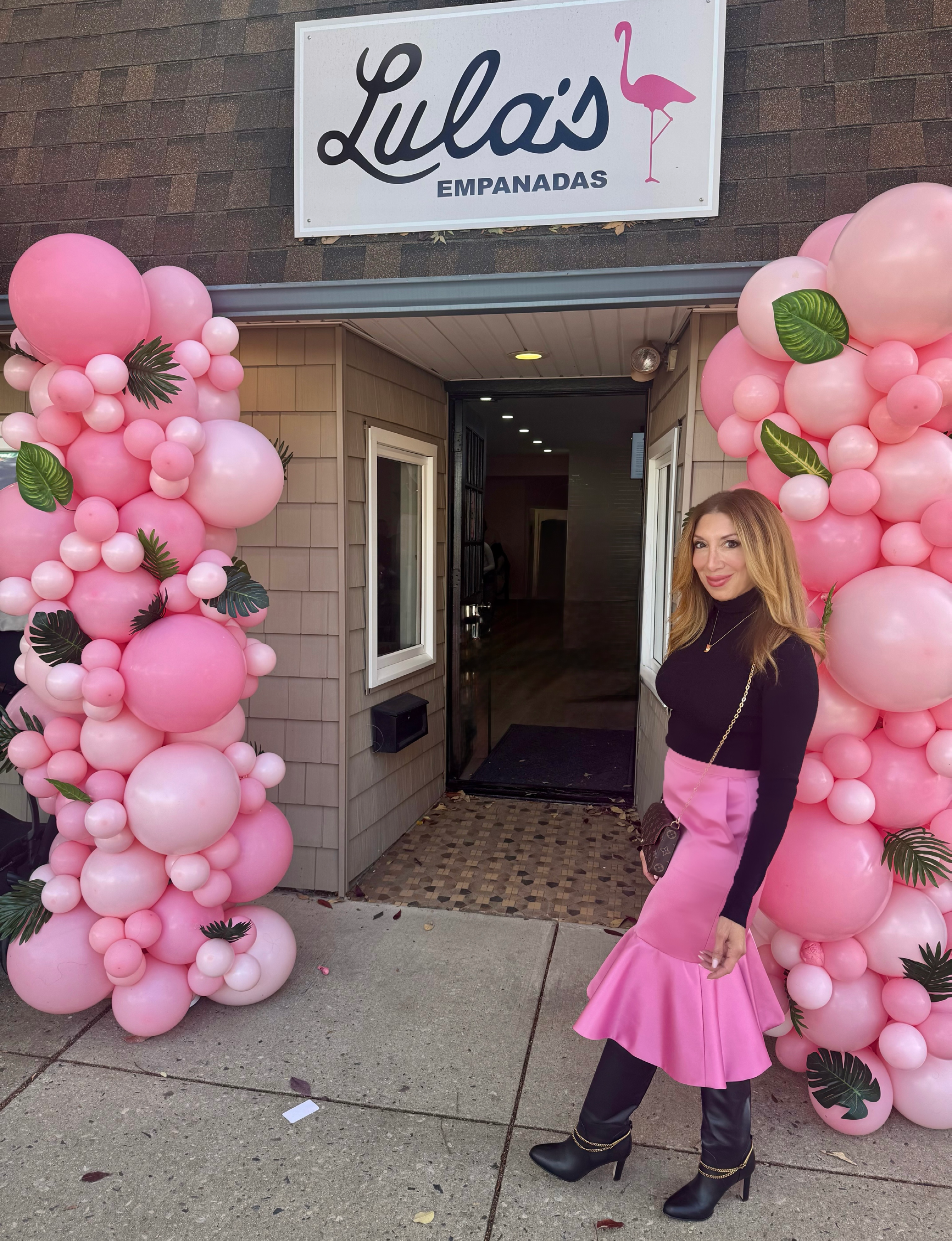 Michele Rosenthal at Lula's Empanadas in Haddon Heights New Jersey