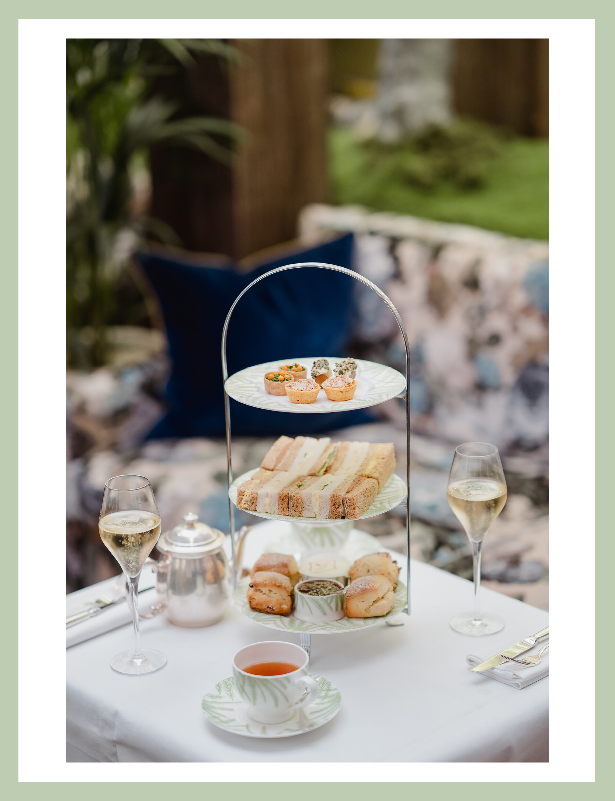 Edinburgh Scotland, Balmoral Court high tea, The Balmoral Hotel