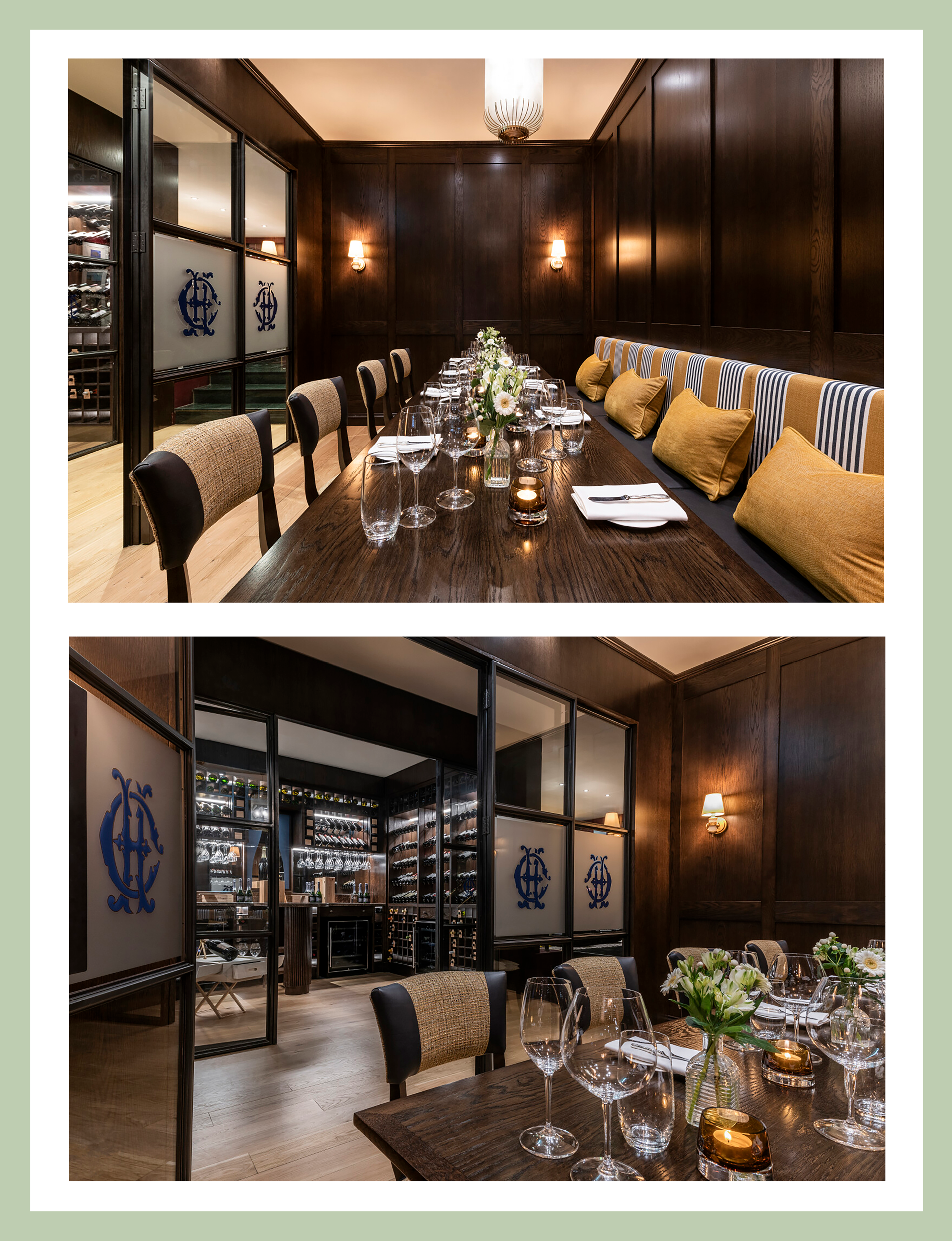 Dining at The Balmoral Hotel, Edinburgh, Scotland