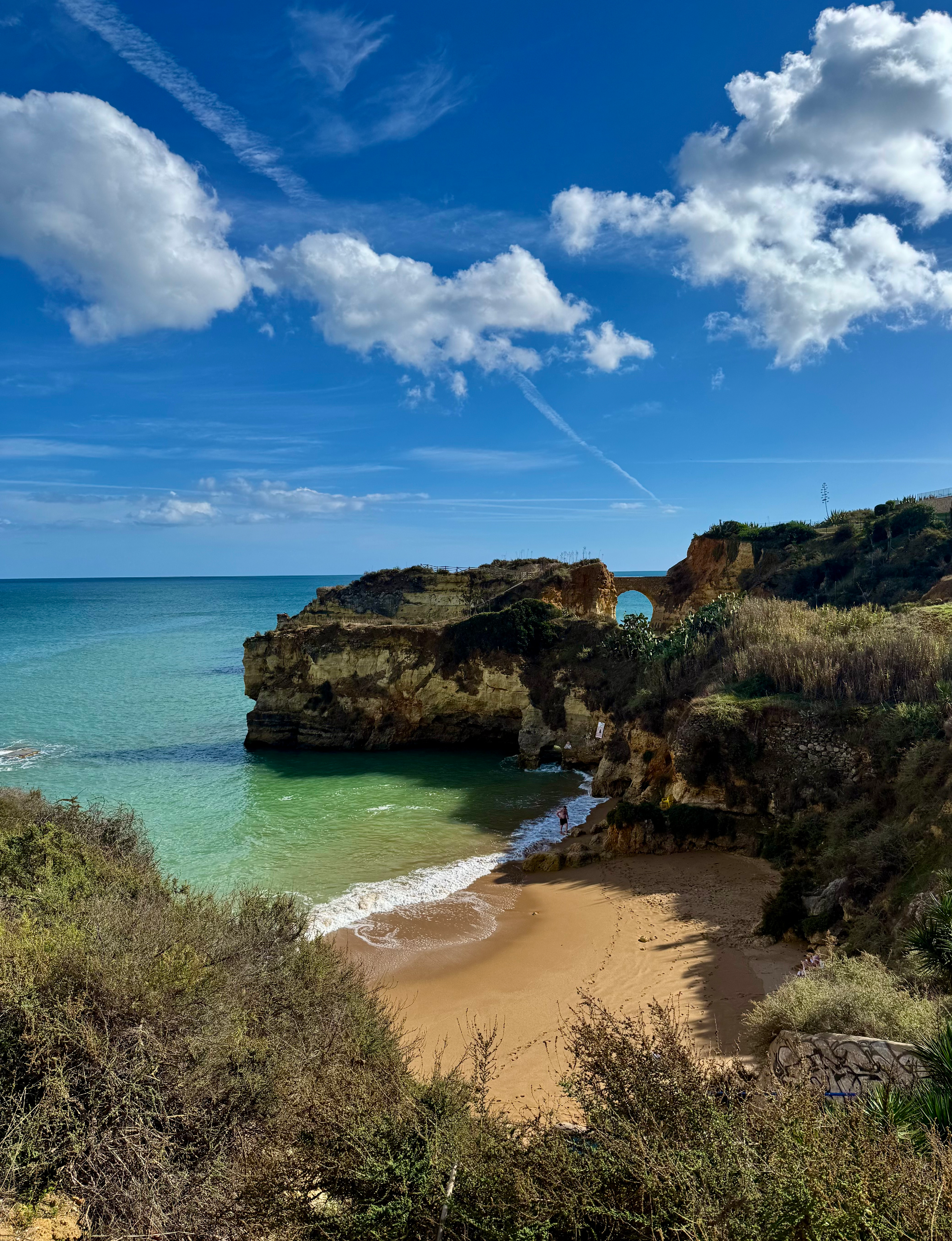 Beautiful coastal views Lagos Portugal