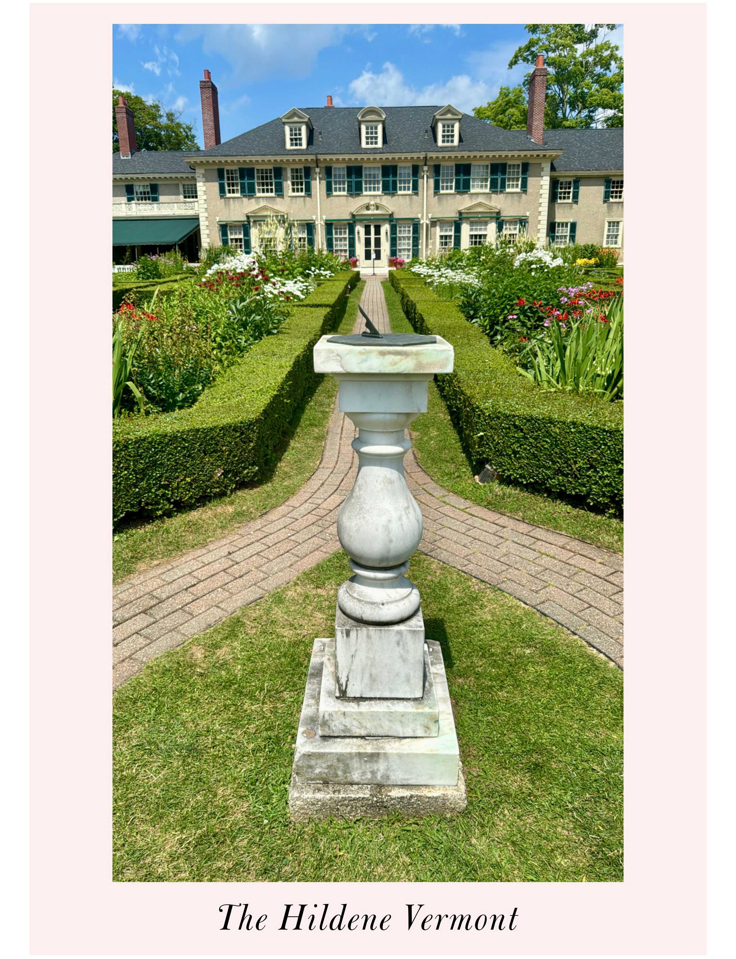 Hildene in Manchester Vermont historic summer estate built by Robert Todd Lincoln