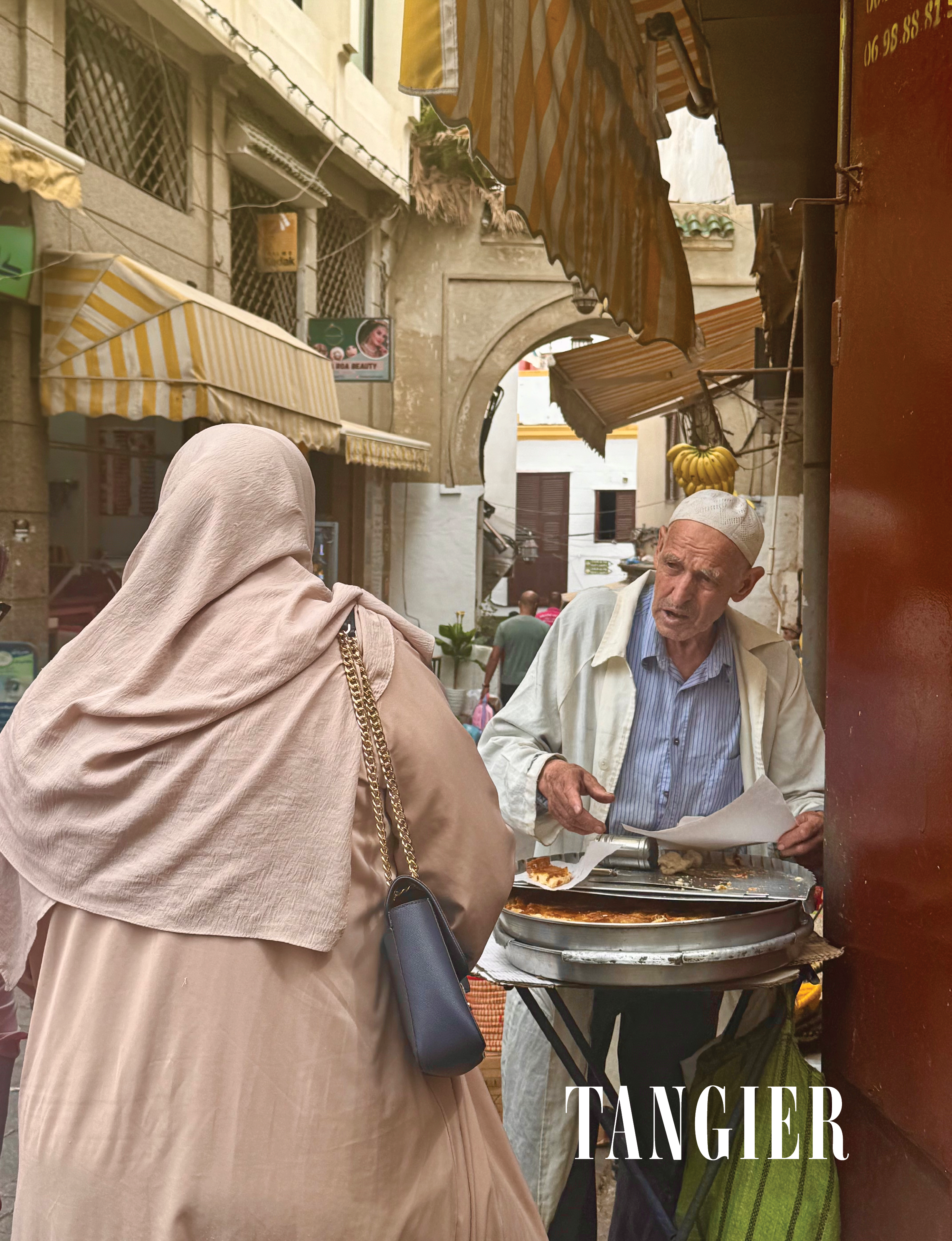 Woman at The Kasbah of Tangier
