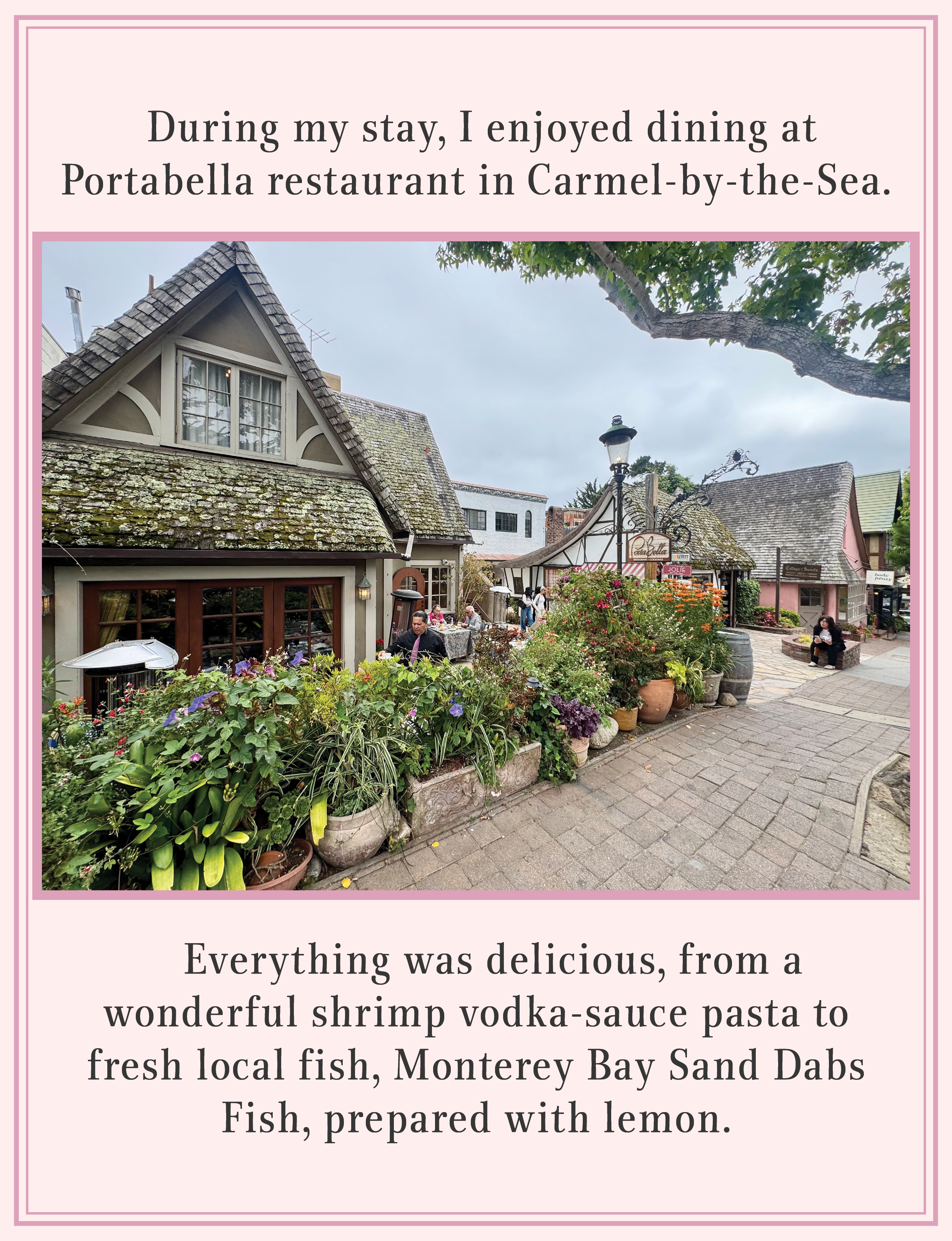 Portabella restaurant in Carmel-by-the-Sea.