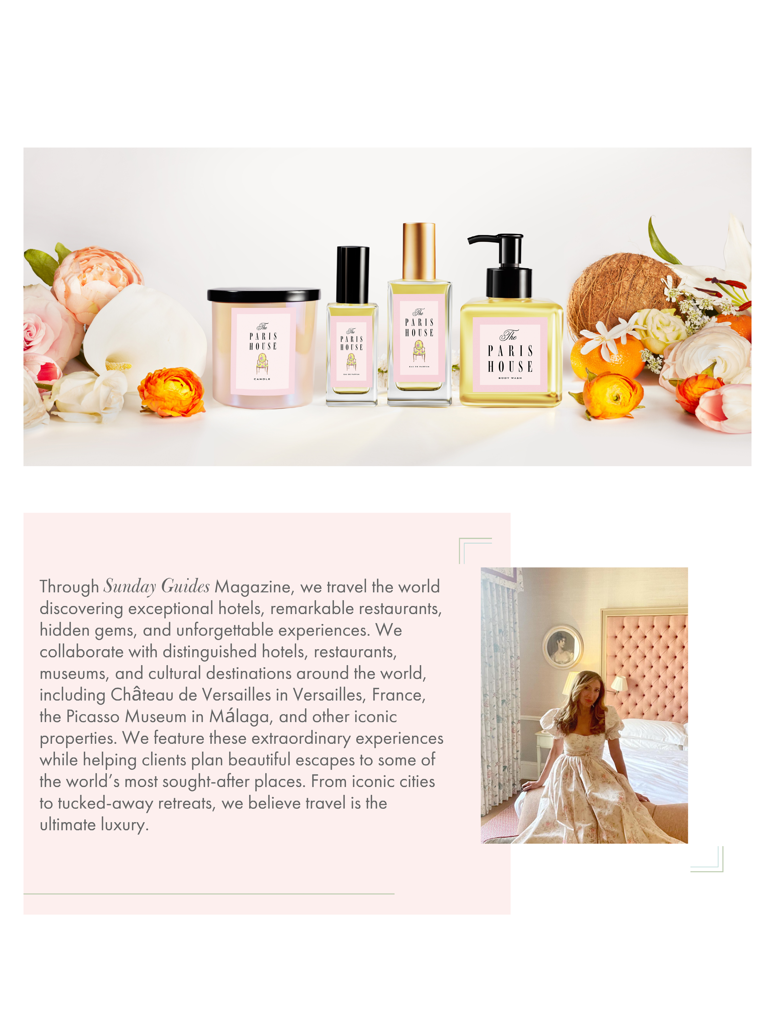 About The Paris House luxury lifestyle brand