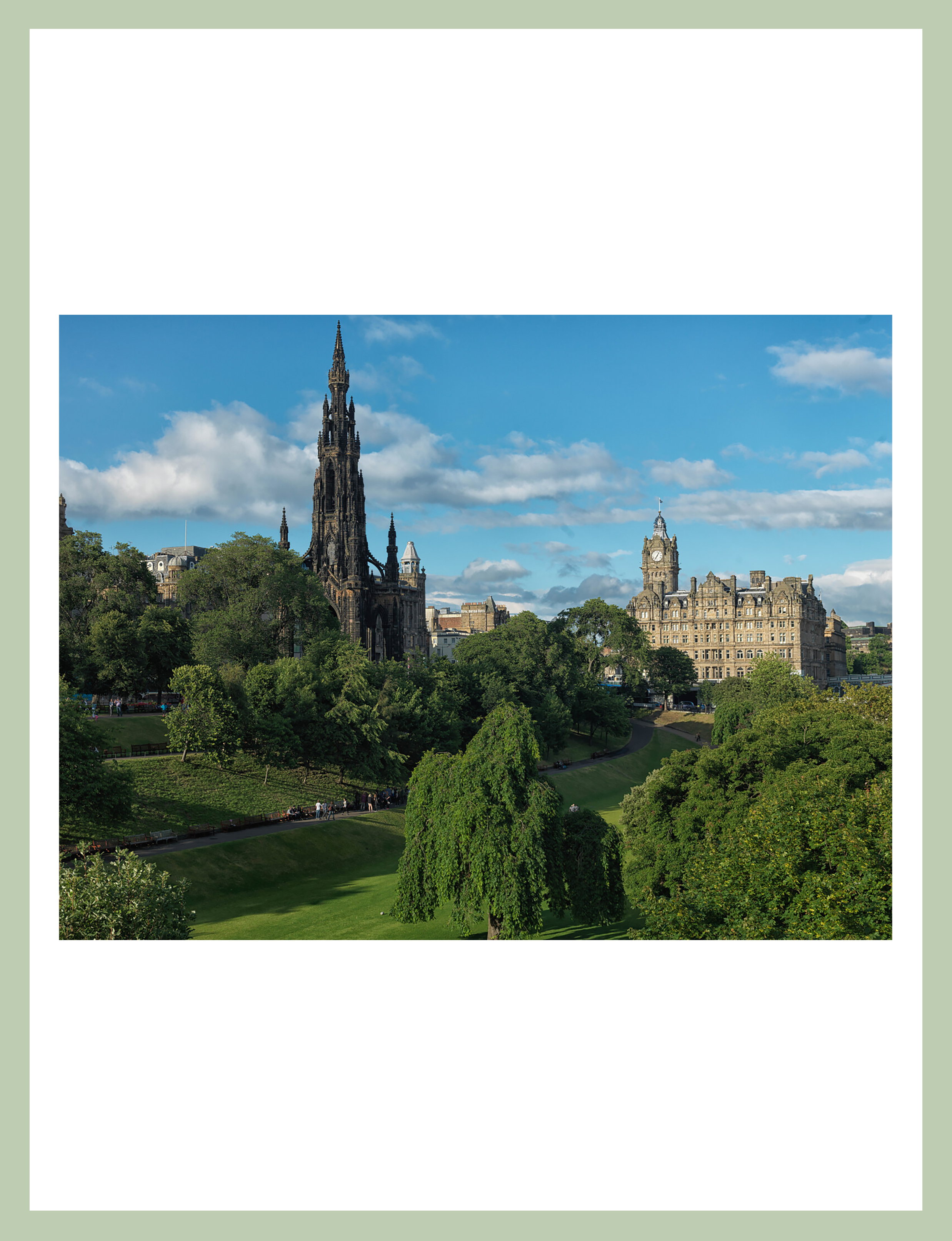 Edinburgh Scotland, The Balmoral Hotel