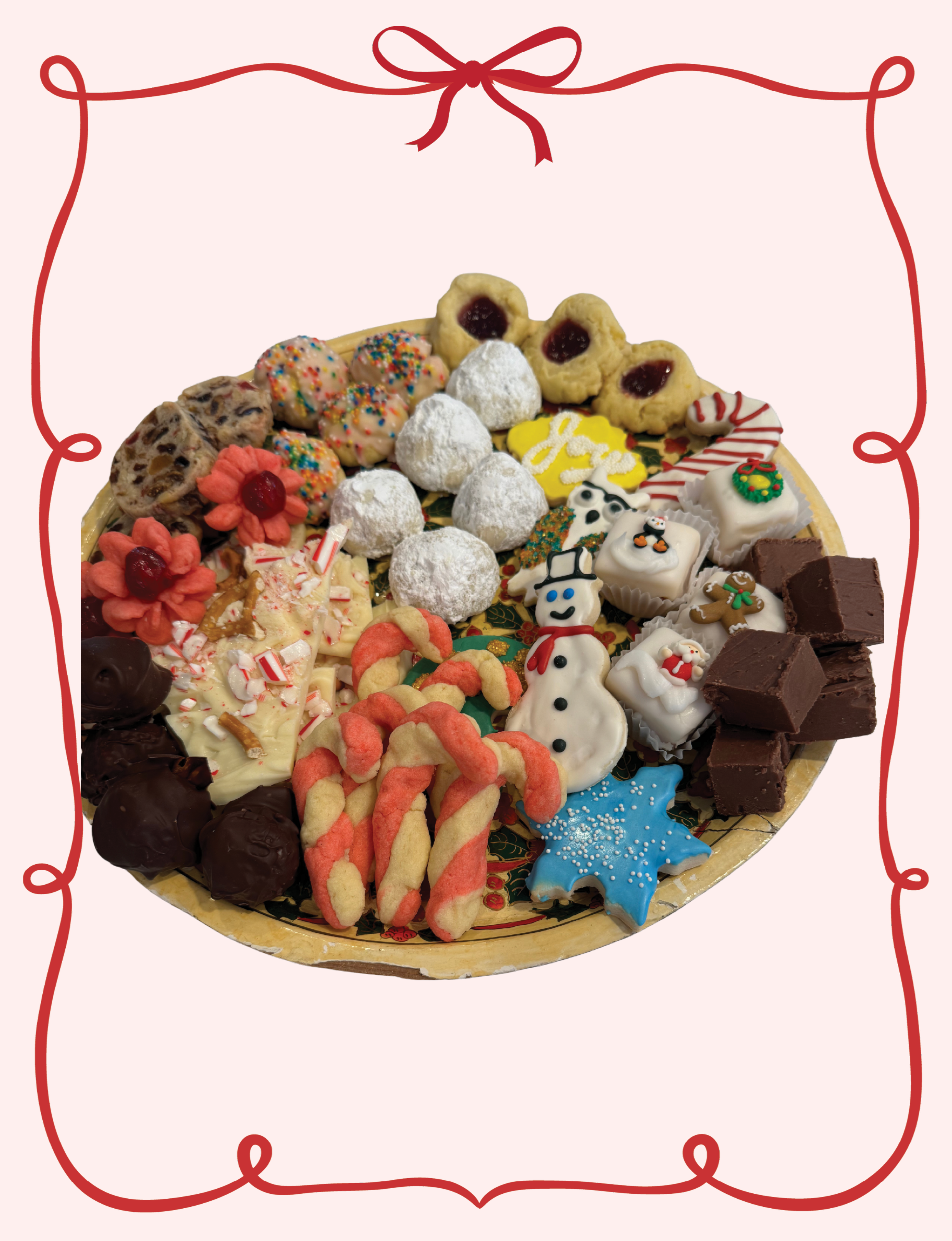 Holiday winter cookies