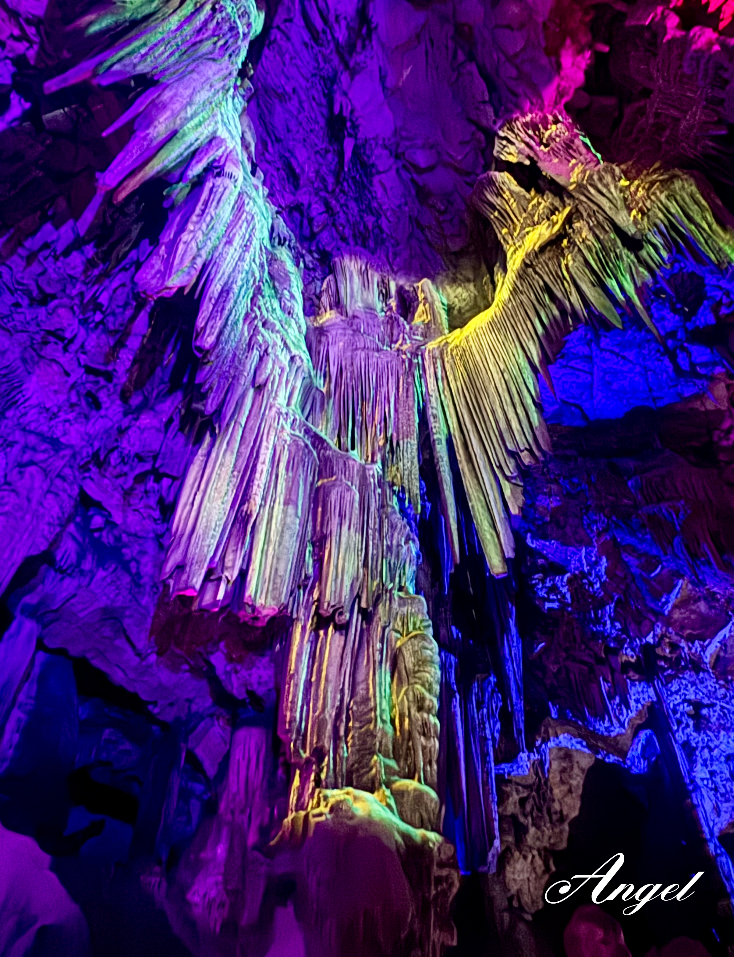 Angel rock formation by The Strait of Gibraltar