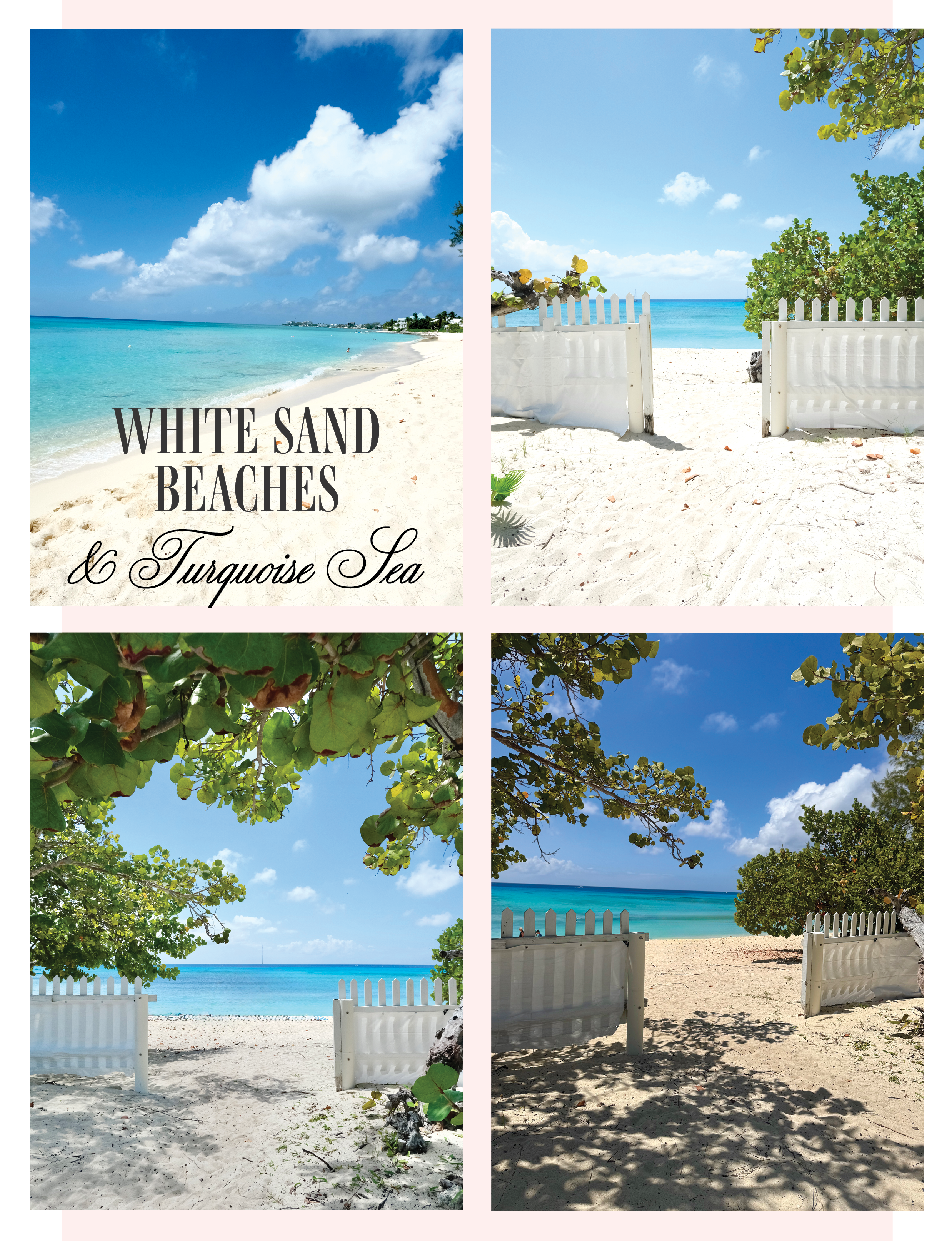 White Sand Beaches & Turquoise Sea Grand Cayman