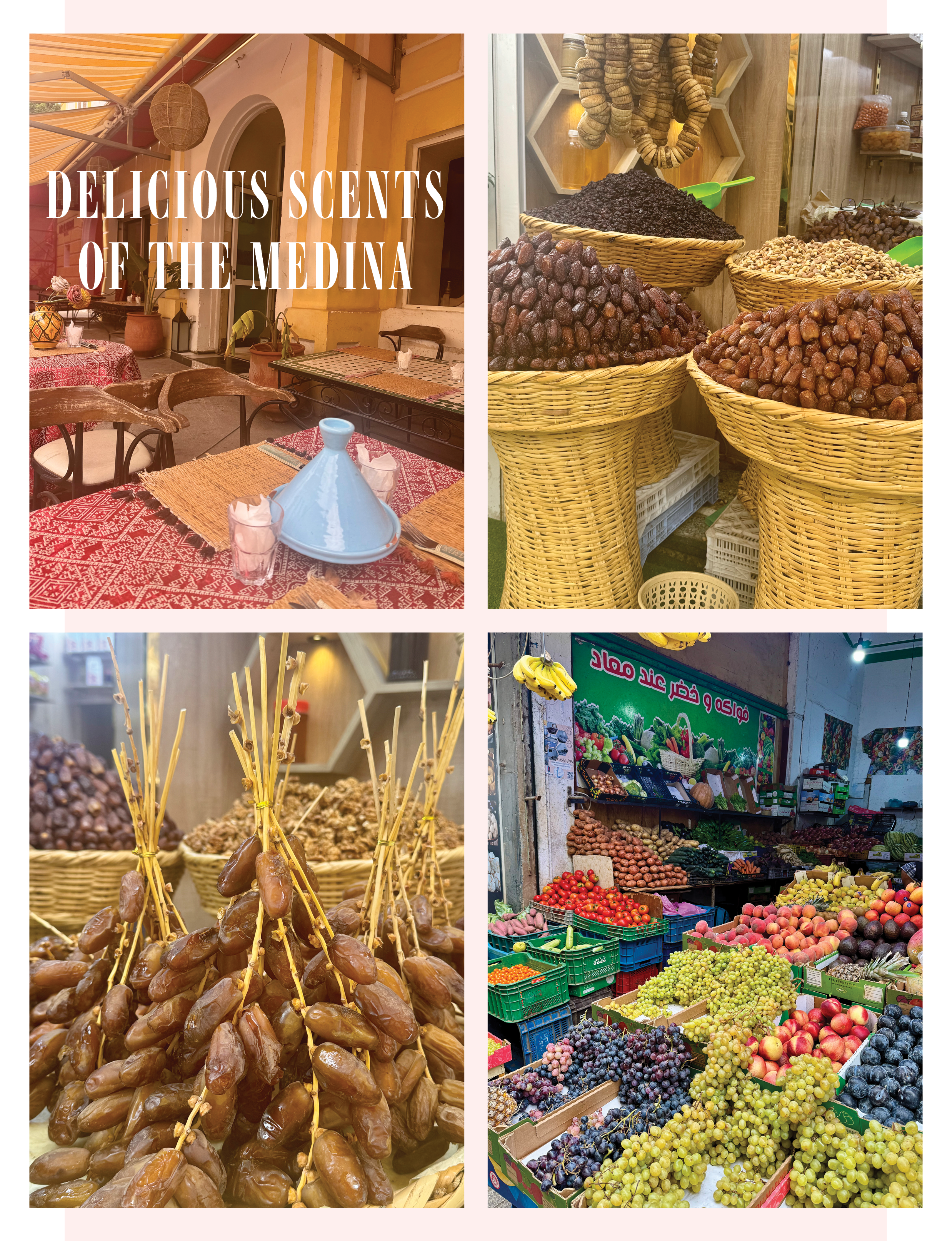 Fresh fruit at The Kasbah of Tangier