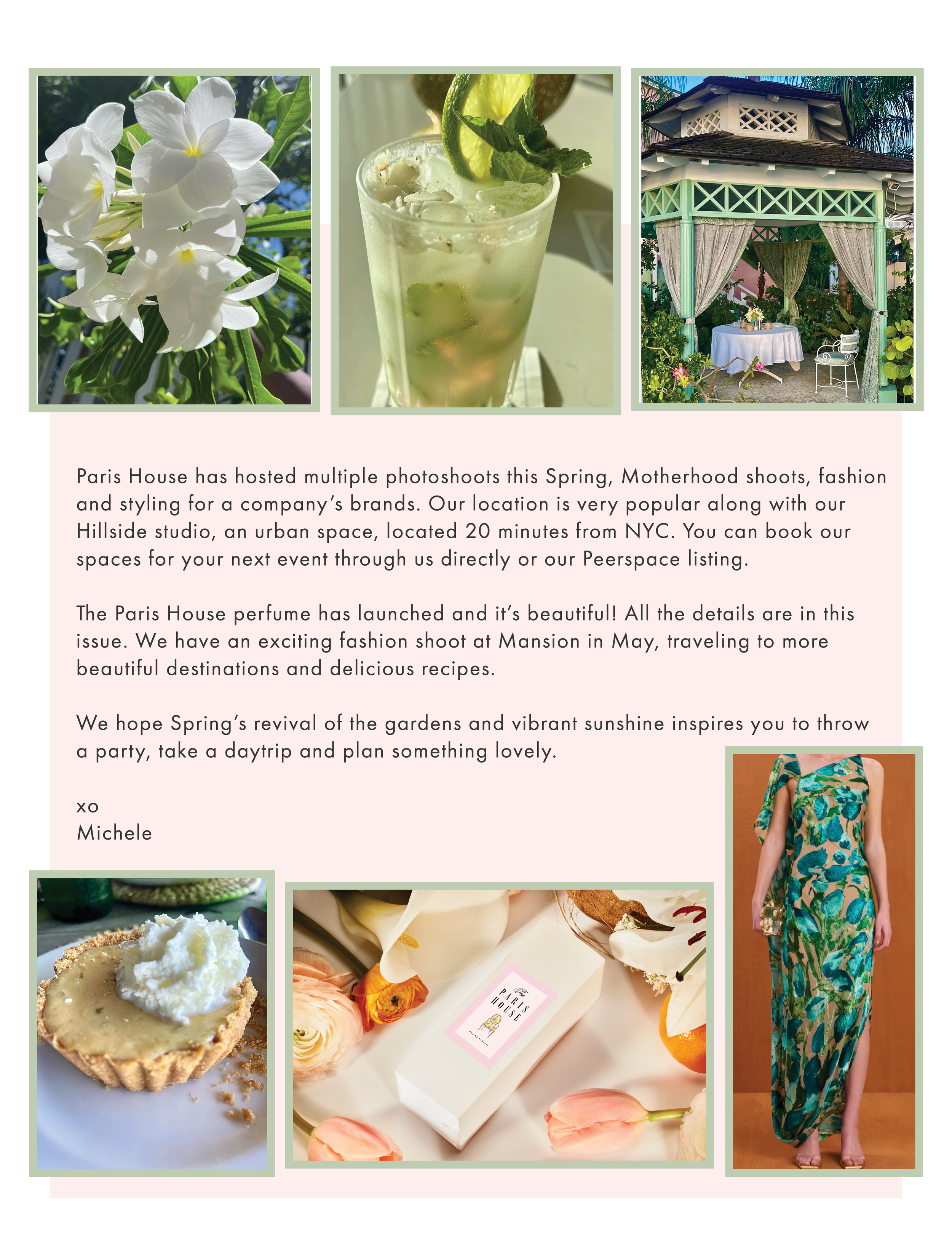 Editor's Letter Sunday Guides The Paris House