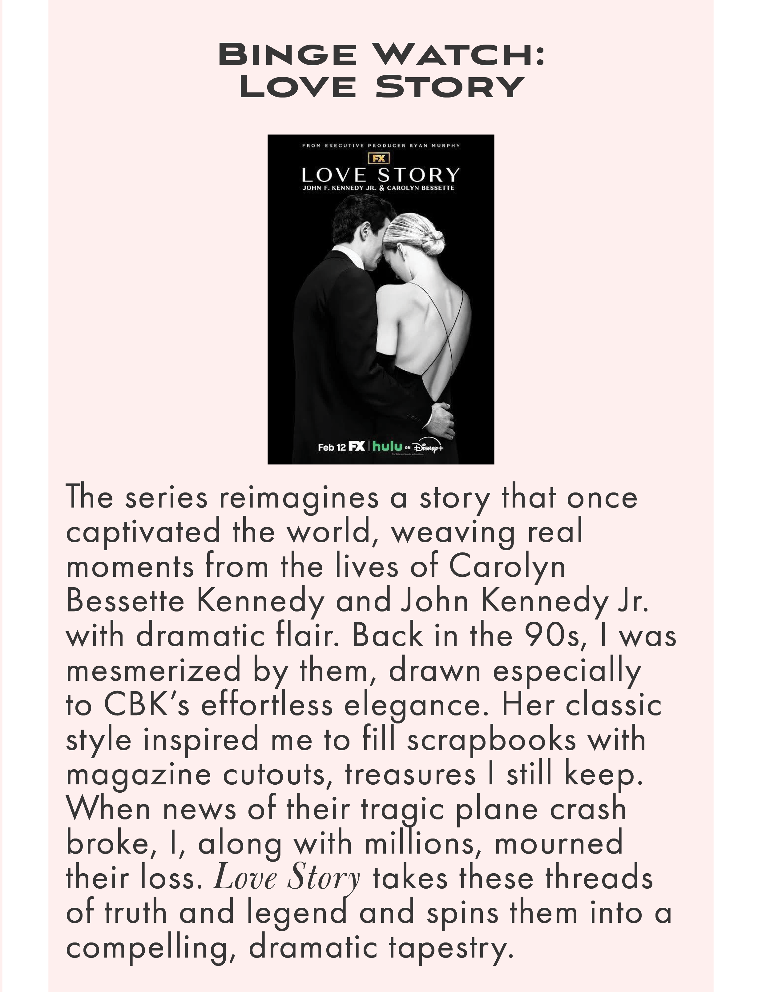 Binge Watch Love Story