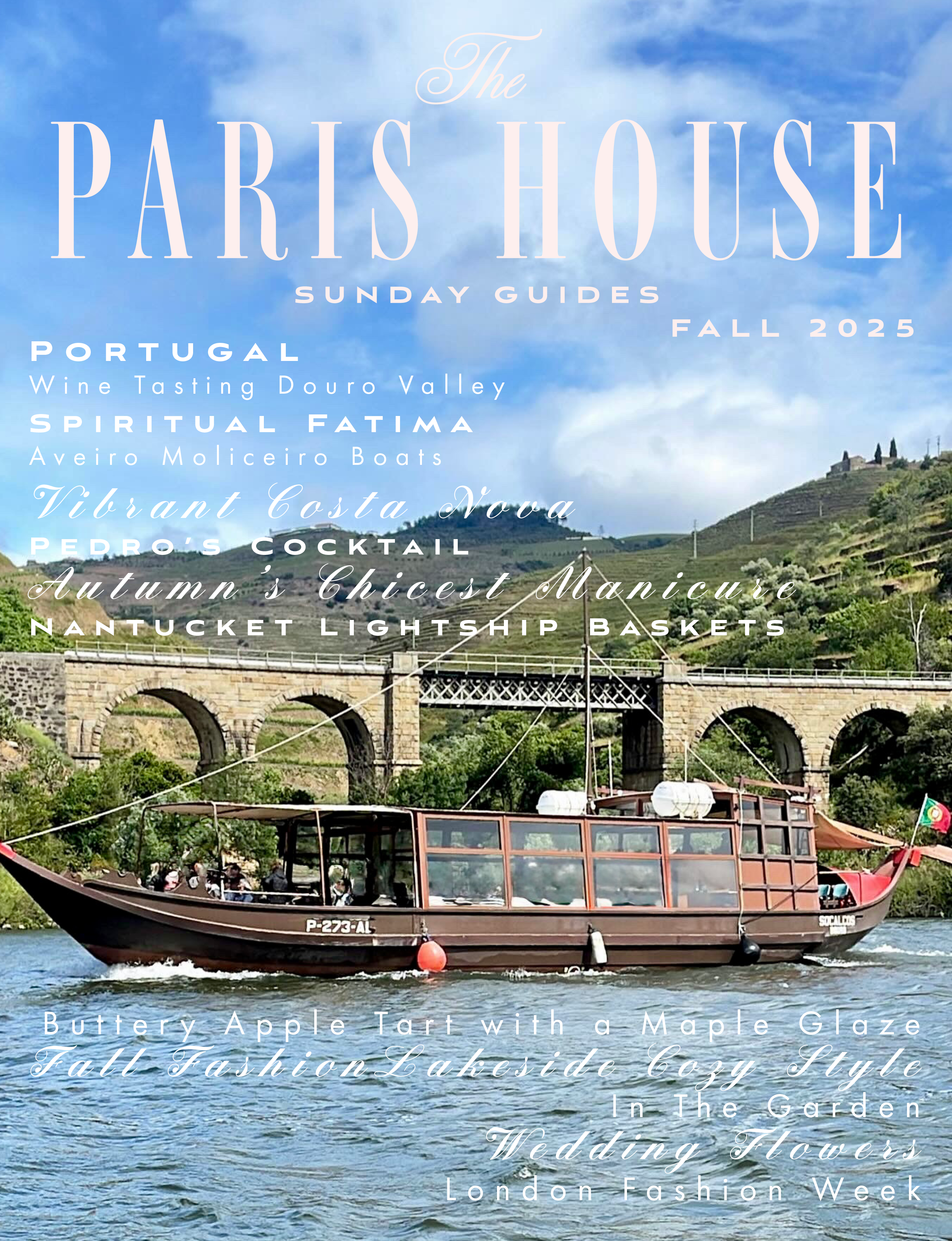 The Paris House Sunday Guides Fall 2025 magazine cover