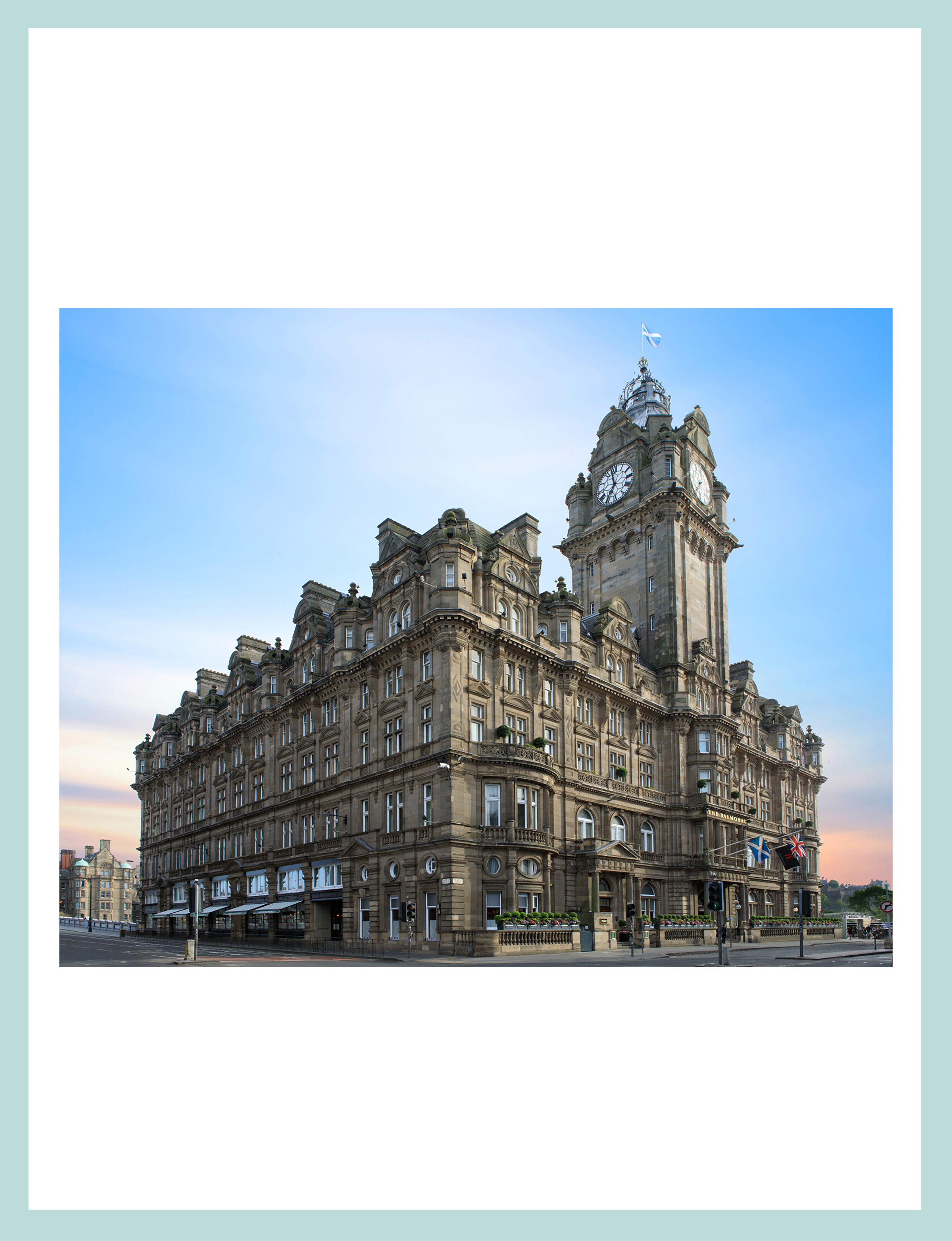 Edinburgh Scotland, The Balmoral Hotel
