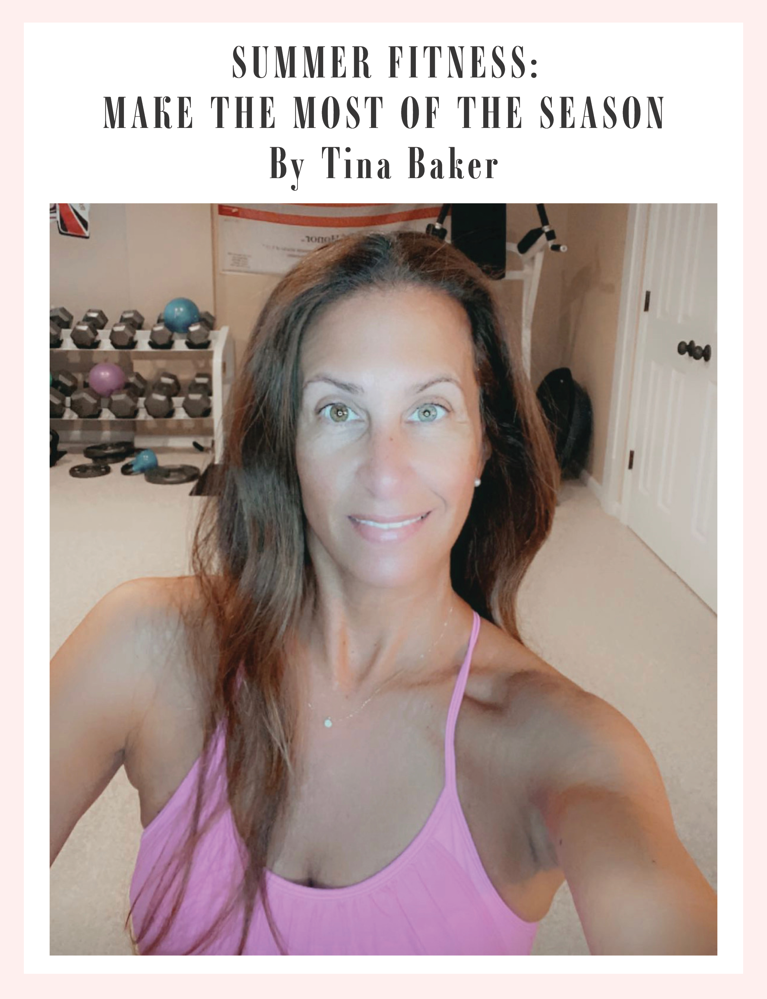 Tina Baker founder and owner of TB-FitPro fitness professional