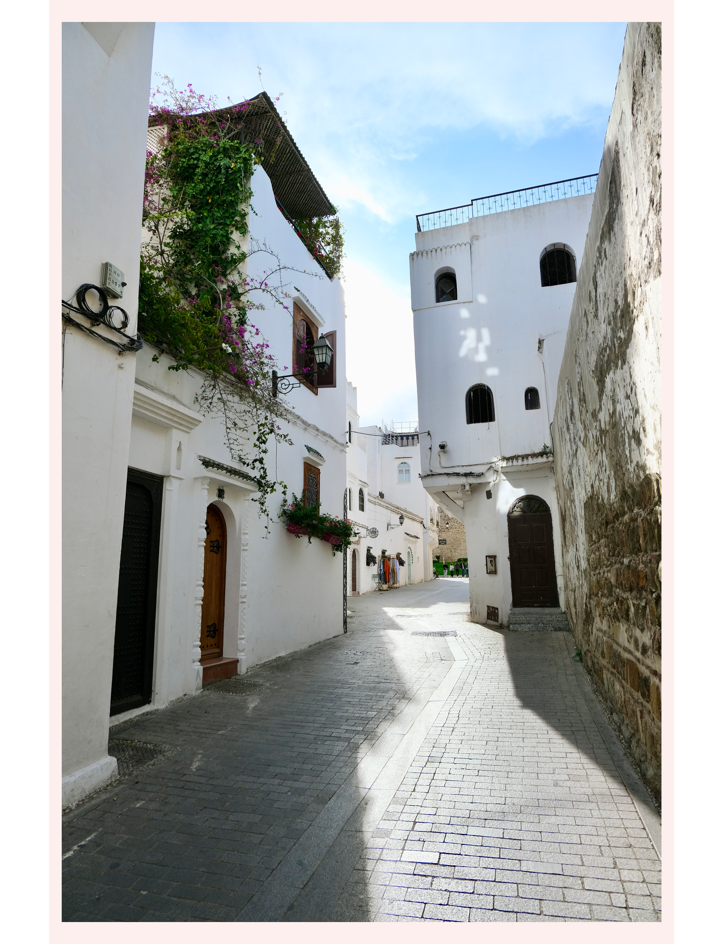 Streets of The Kasbah of Tangier