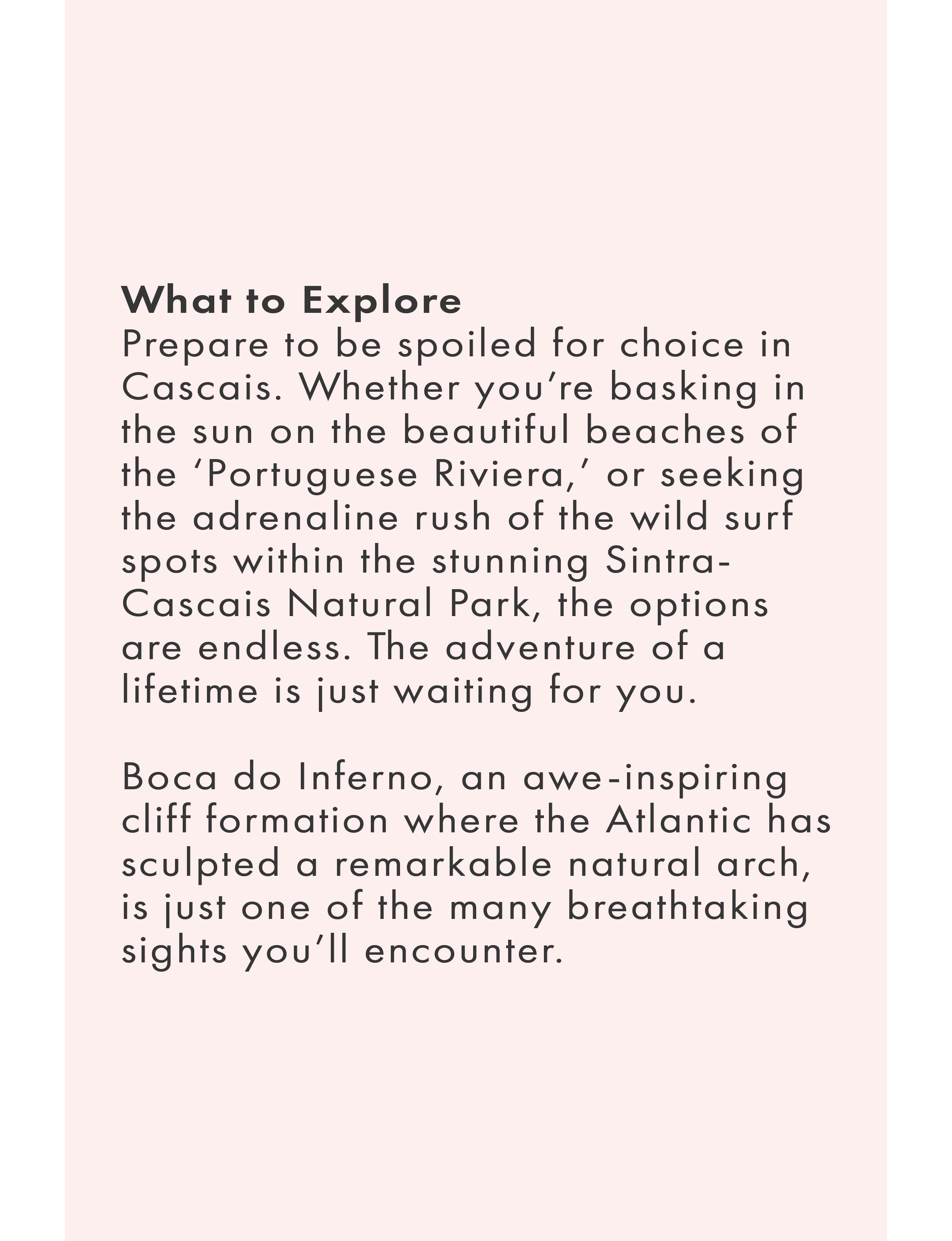 What to explore in Cascais Portugal