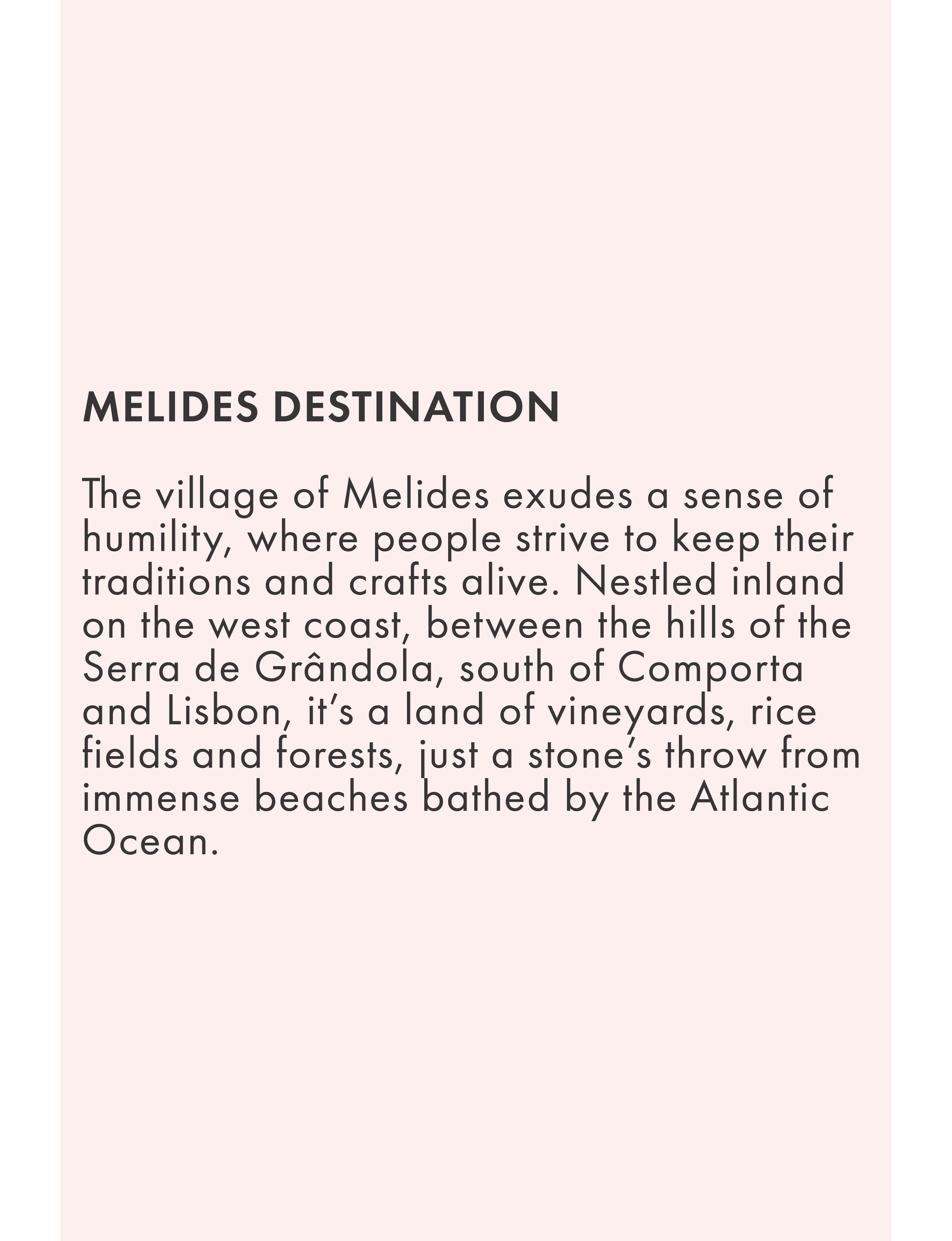Melides Portugal