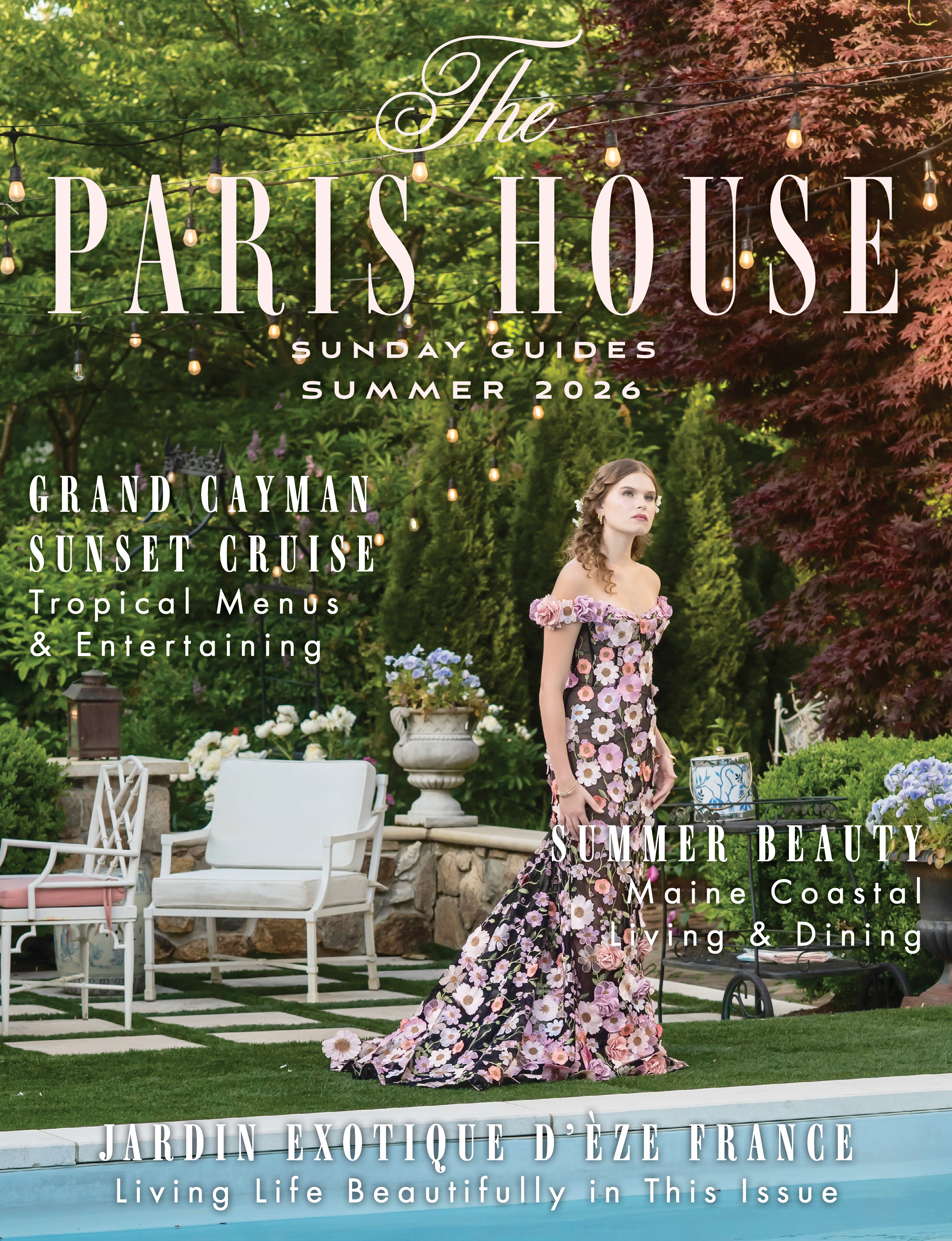 Cover shot for The Paris House, Sunday Guides, Summer 2026