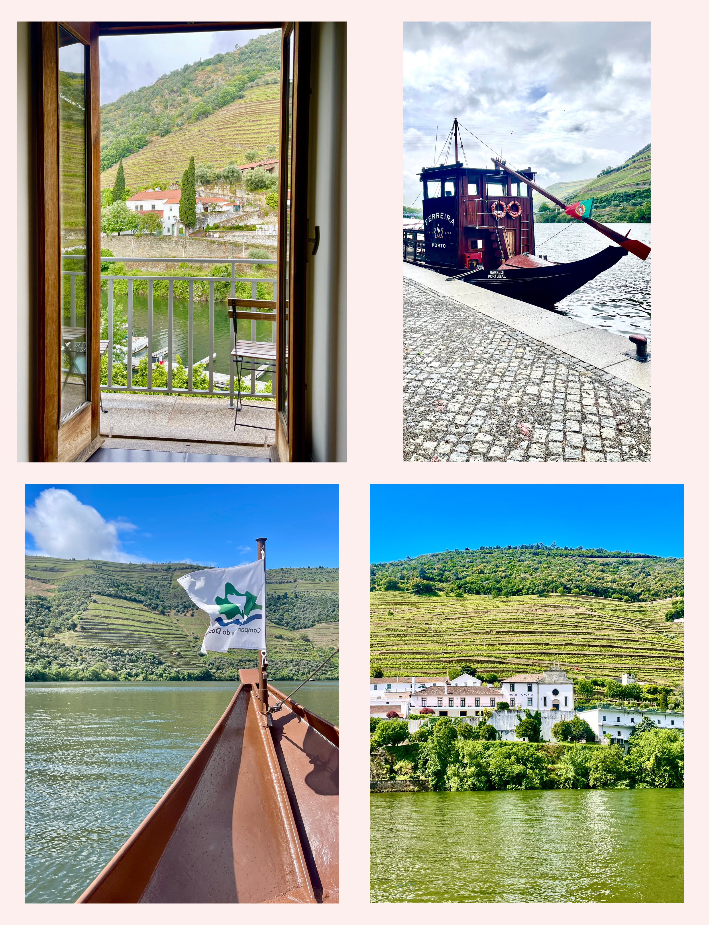 view of the Douro River in Portugal