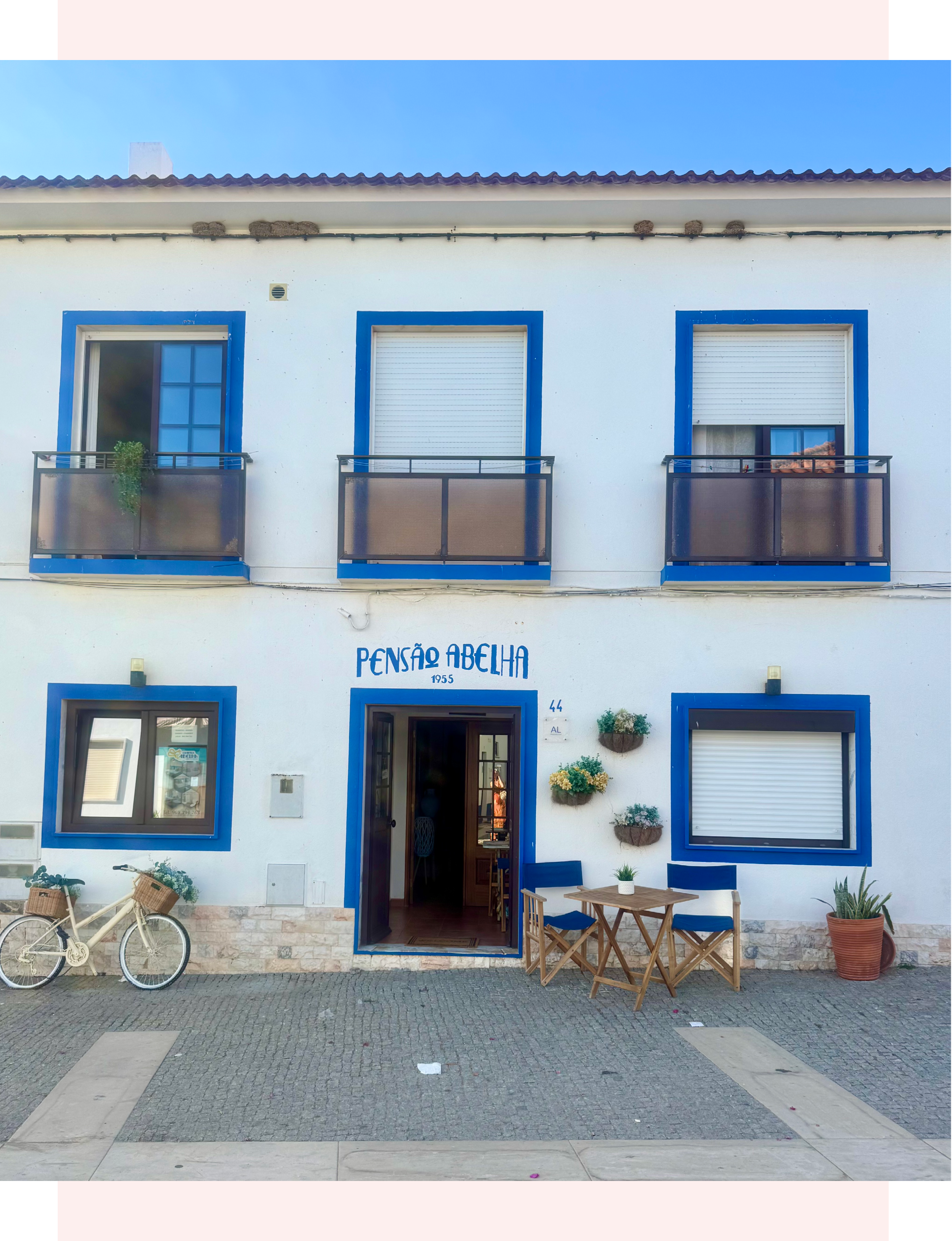 Pensao Abelha in Porto Covo Portugal