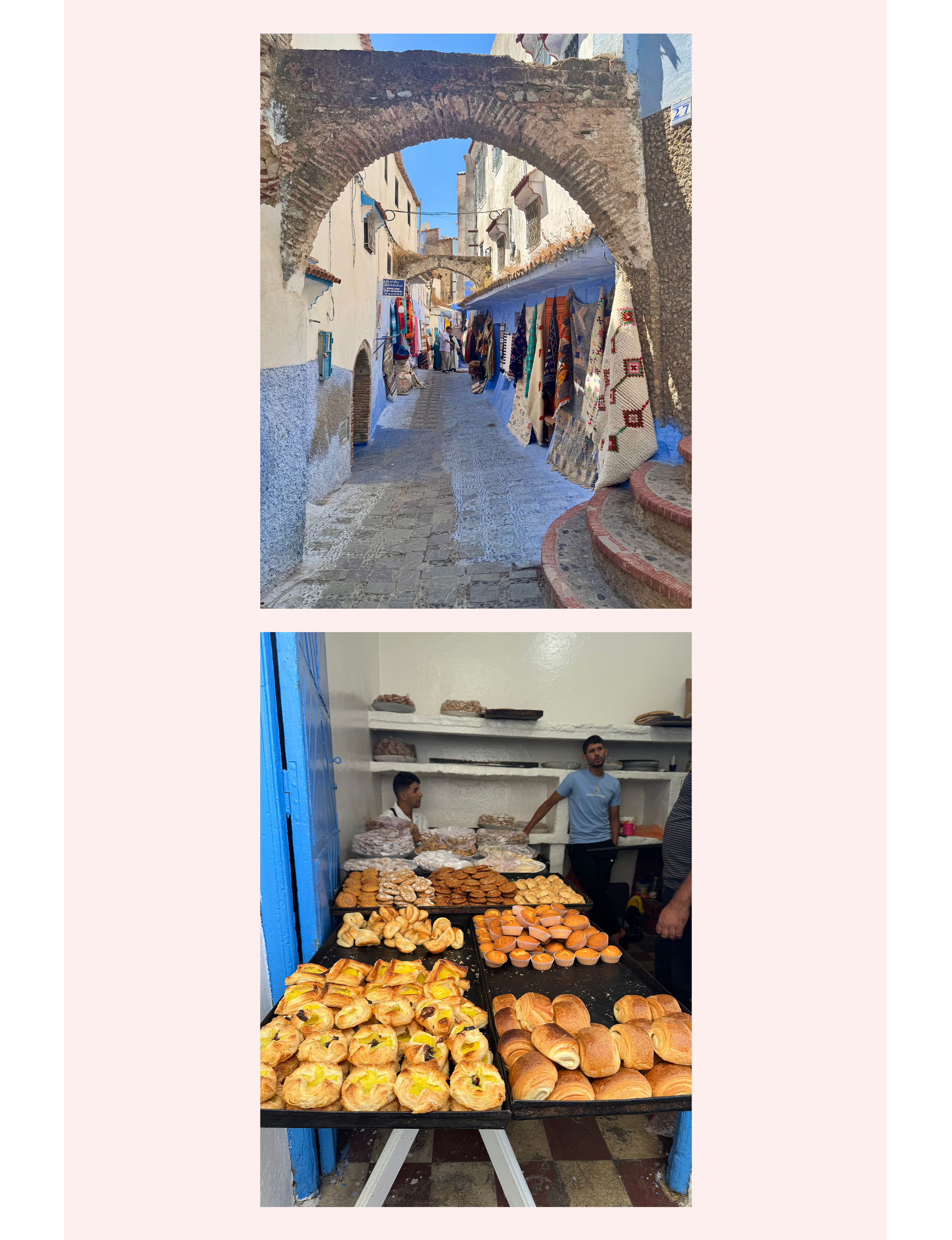 Chefchaouen Morocco Blue City breads and baked goods