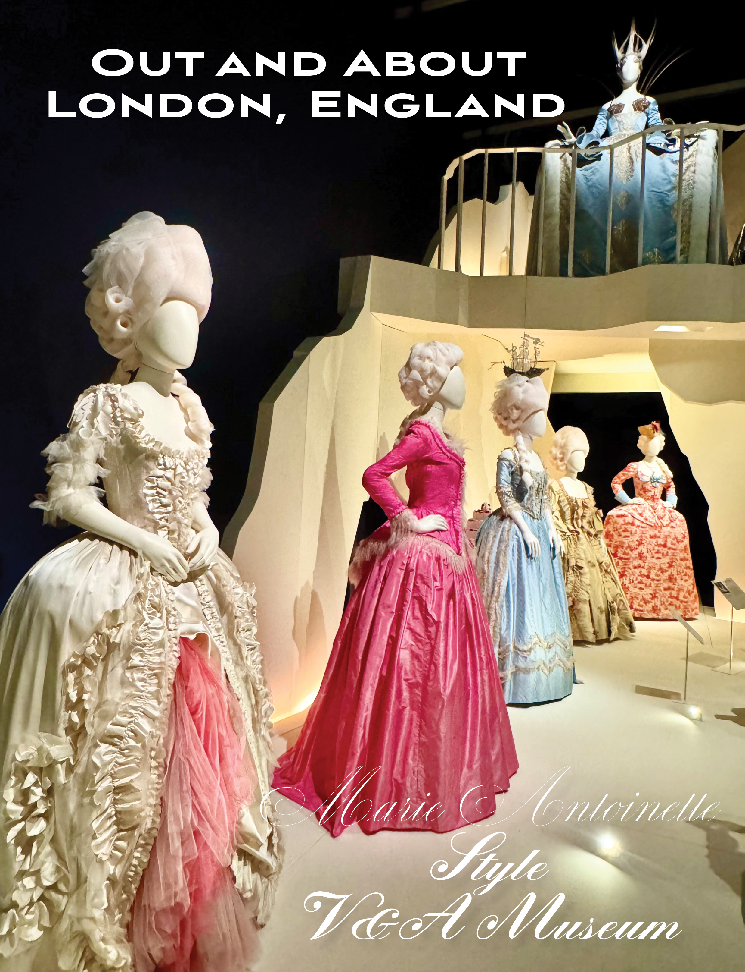 Marie Antoinette Style Exhibition at V&A Museum in London, England