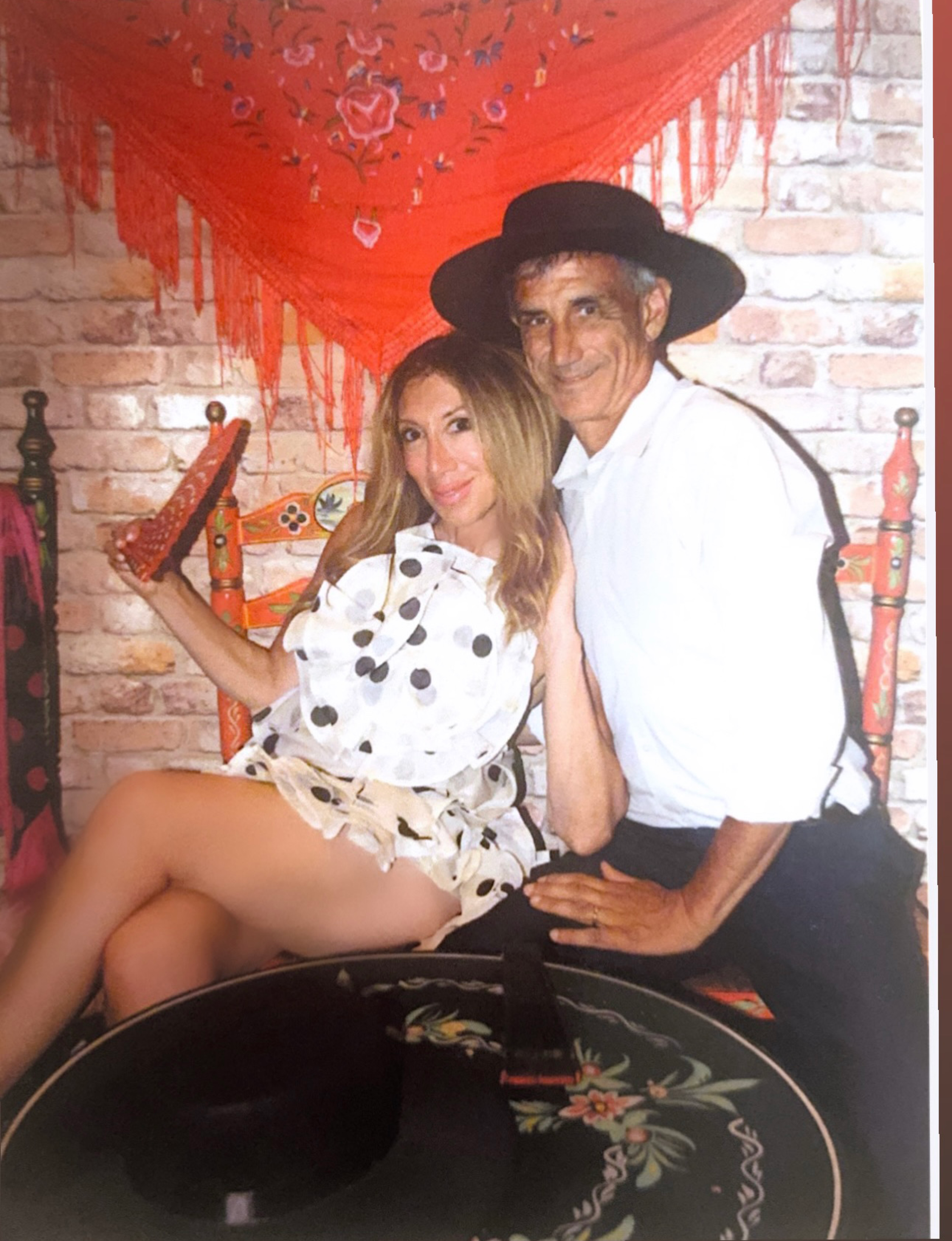 Michele Rosenthal at Alegria flamenco in Málaga Spain