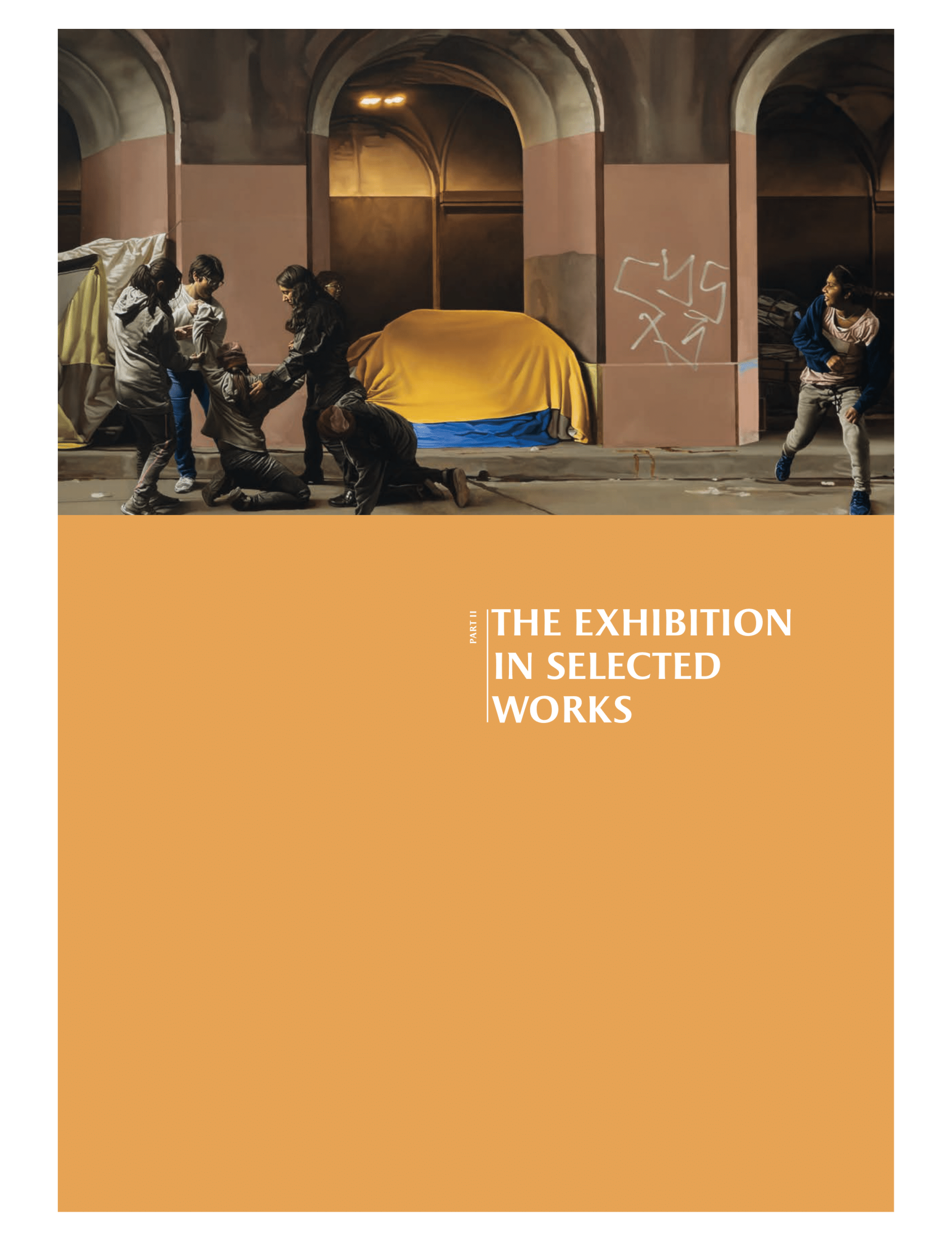 painting and the words the exhibition in selected works