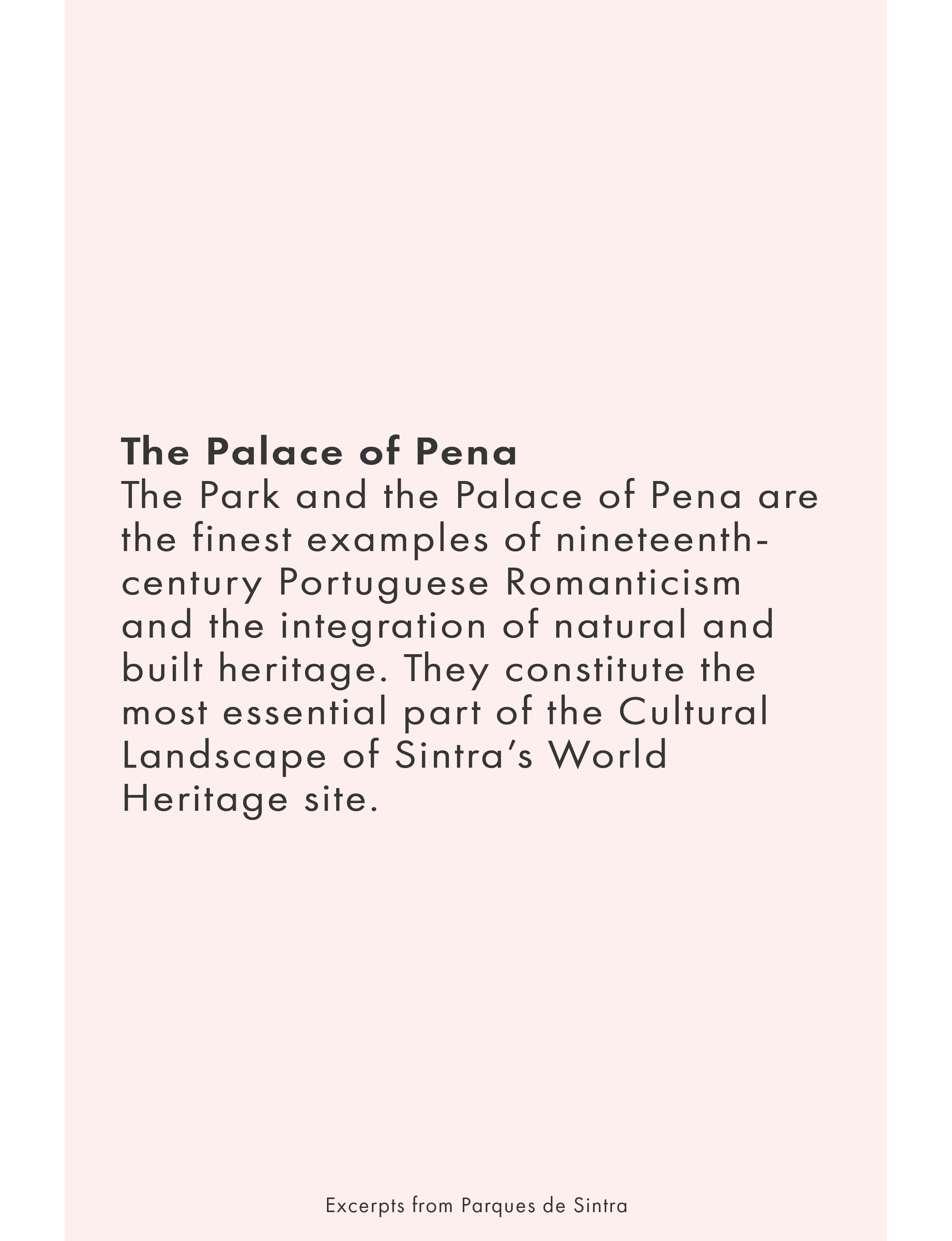 About the Palace of Pena in Sintra Portugal