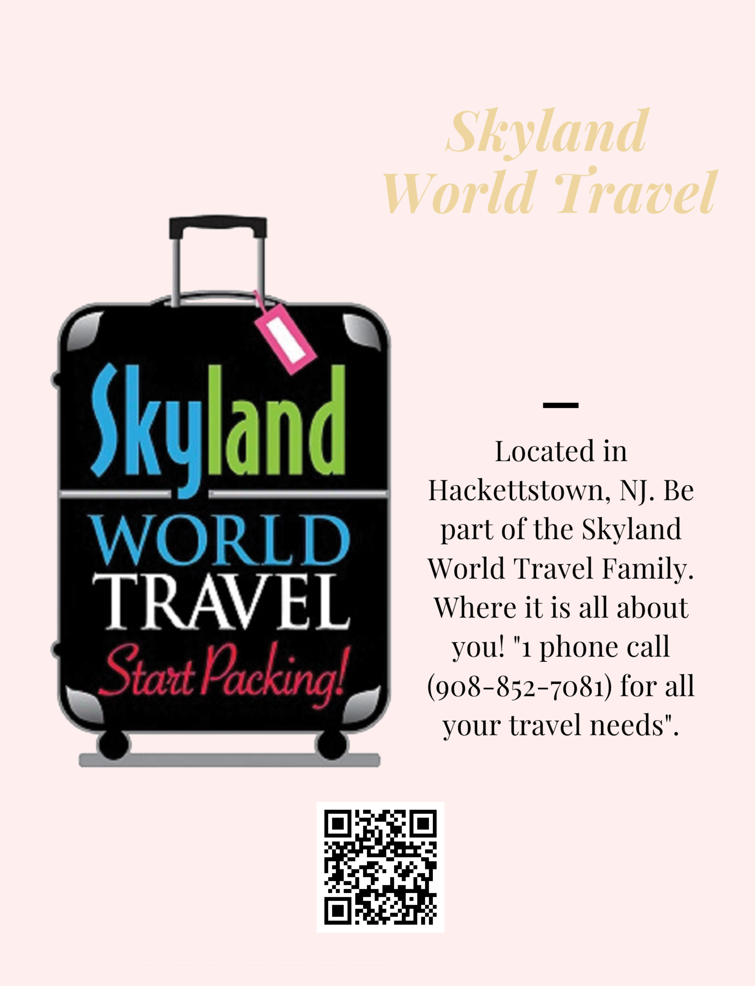 About Skyland World Travel in Hackettstown NJ