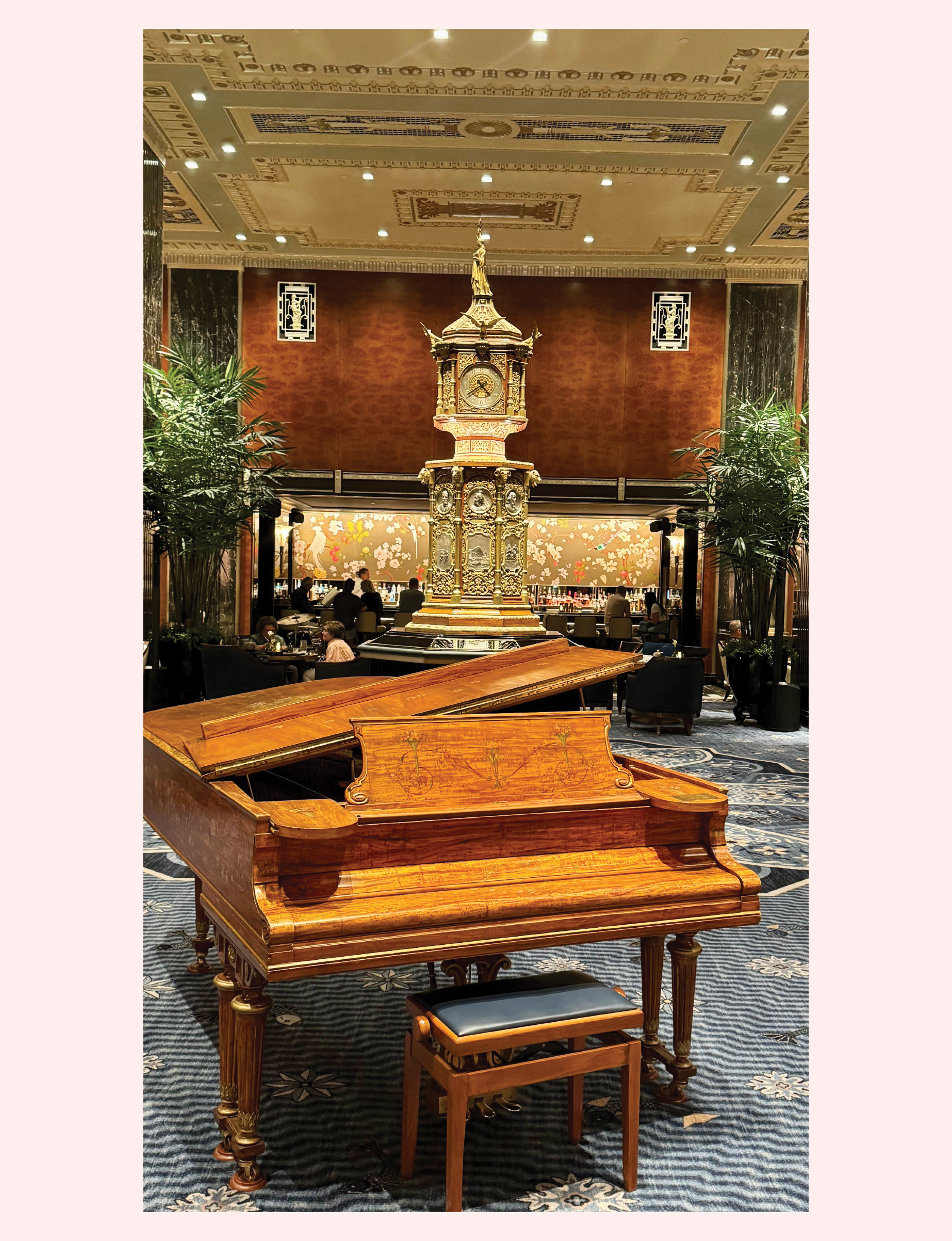 Interior of The Waldorf Astoria NY